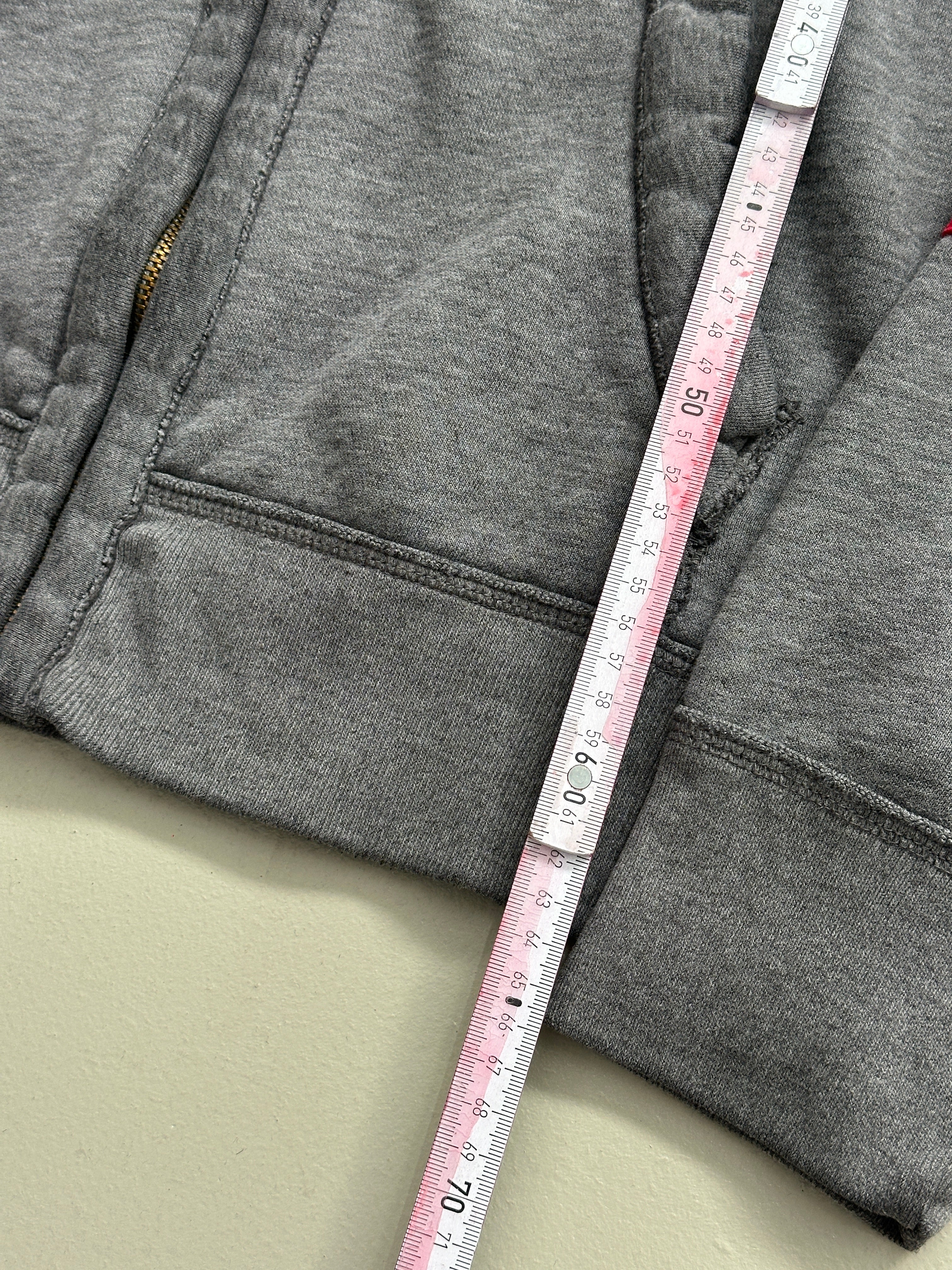 Vintage Hollister Grey Zip Up Jacket XL