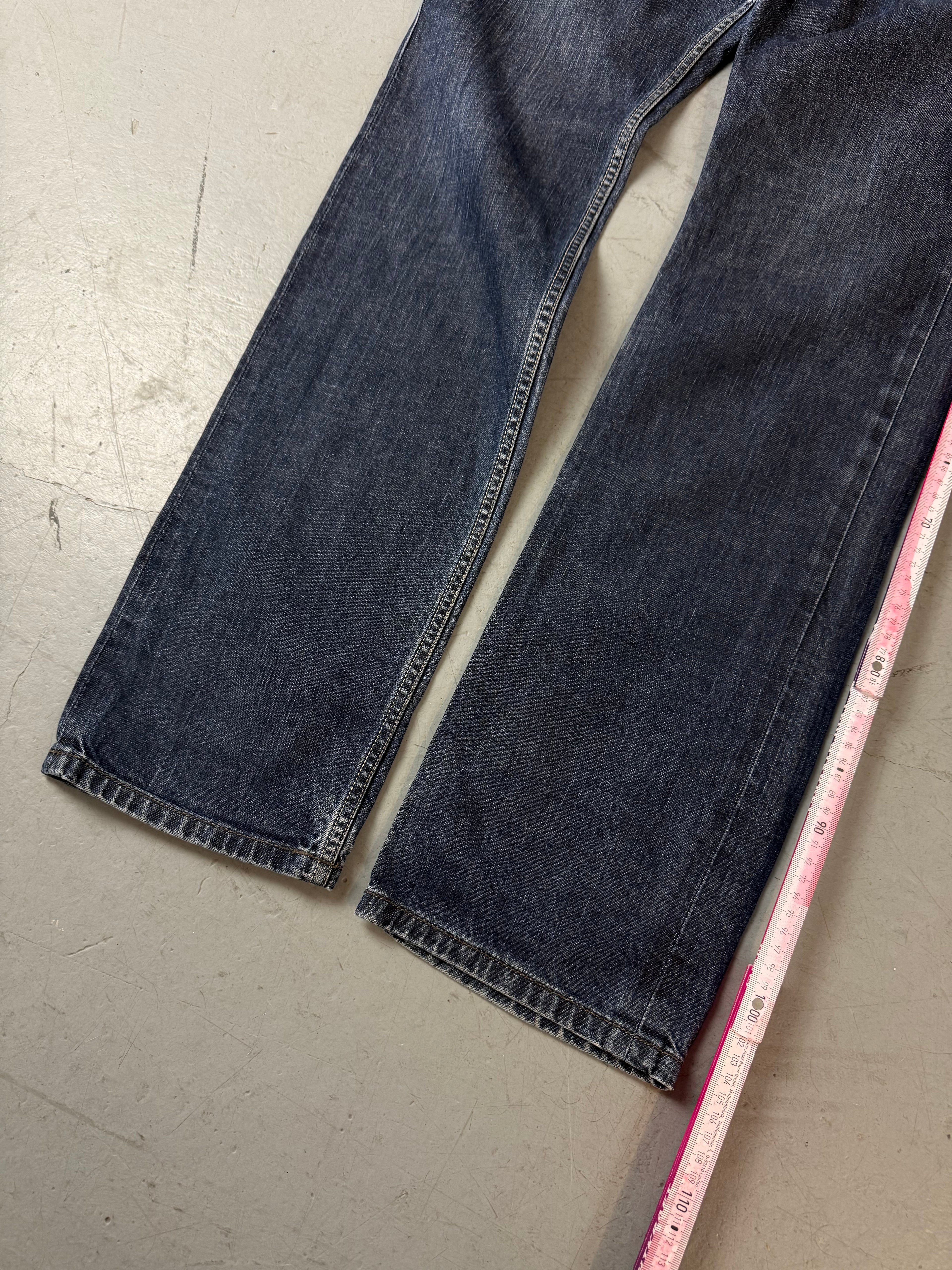 Vintage Diesel Safado Straight Leg Jeans für Herren. Y2K Second Hand 2000s Fashion