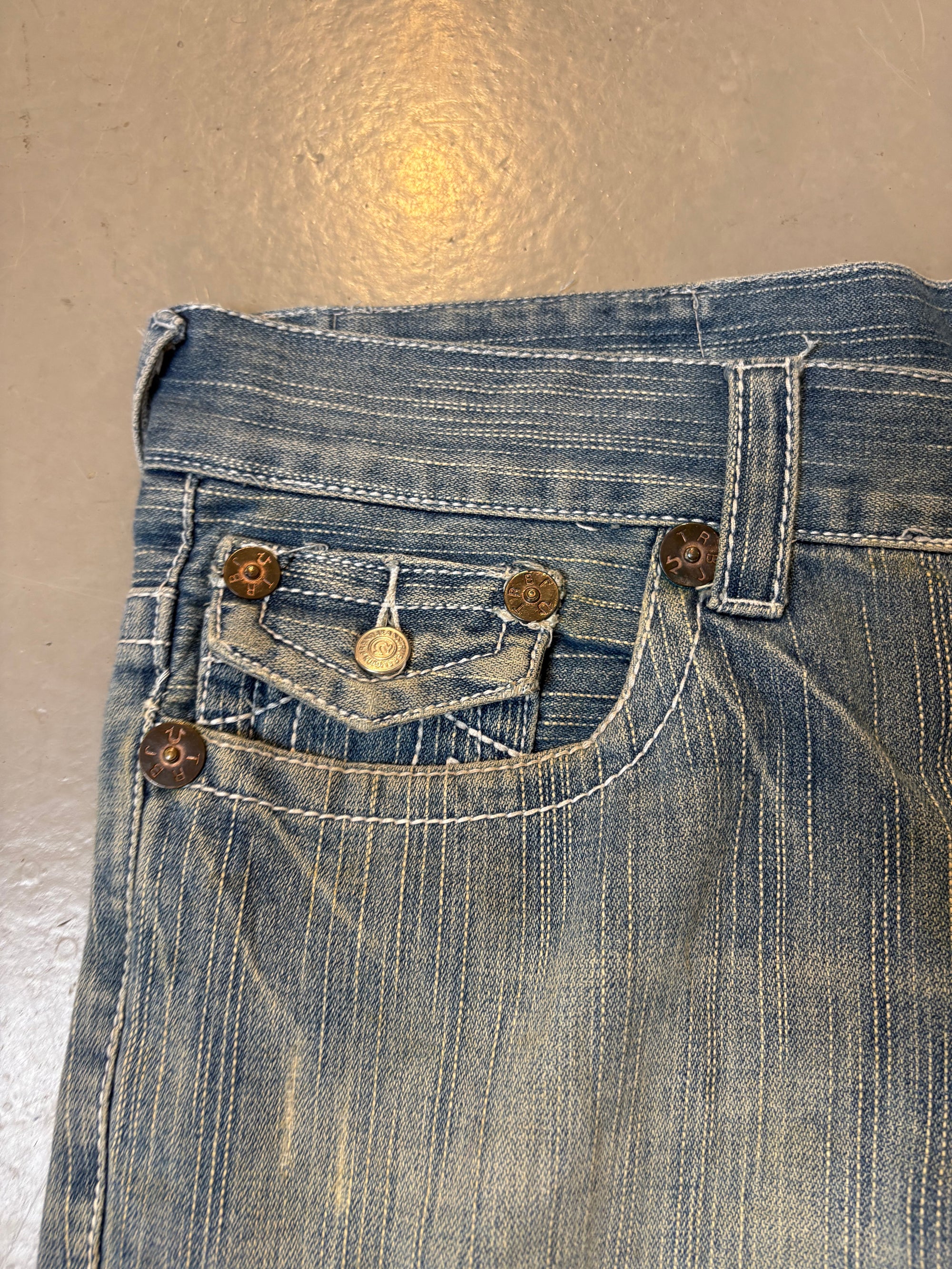 Vintage True Religion Stitched Denim L/XL