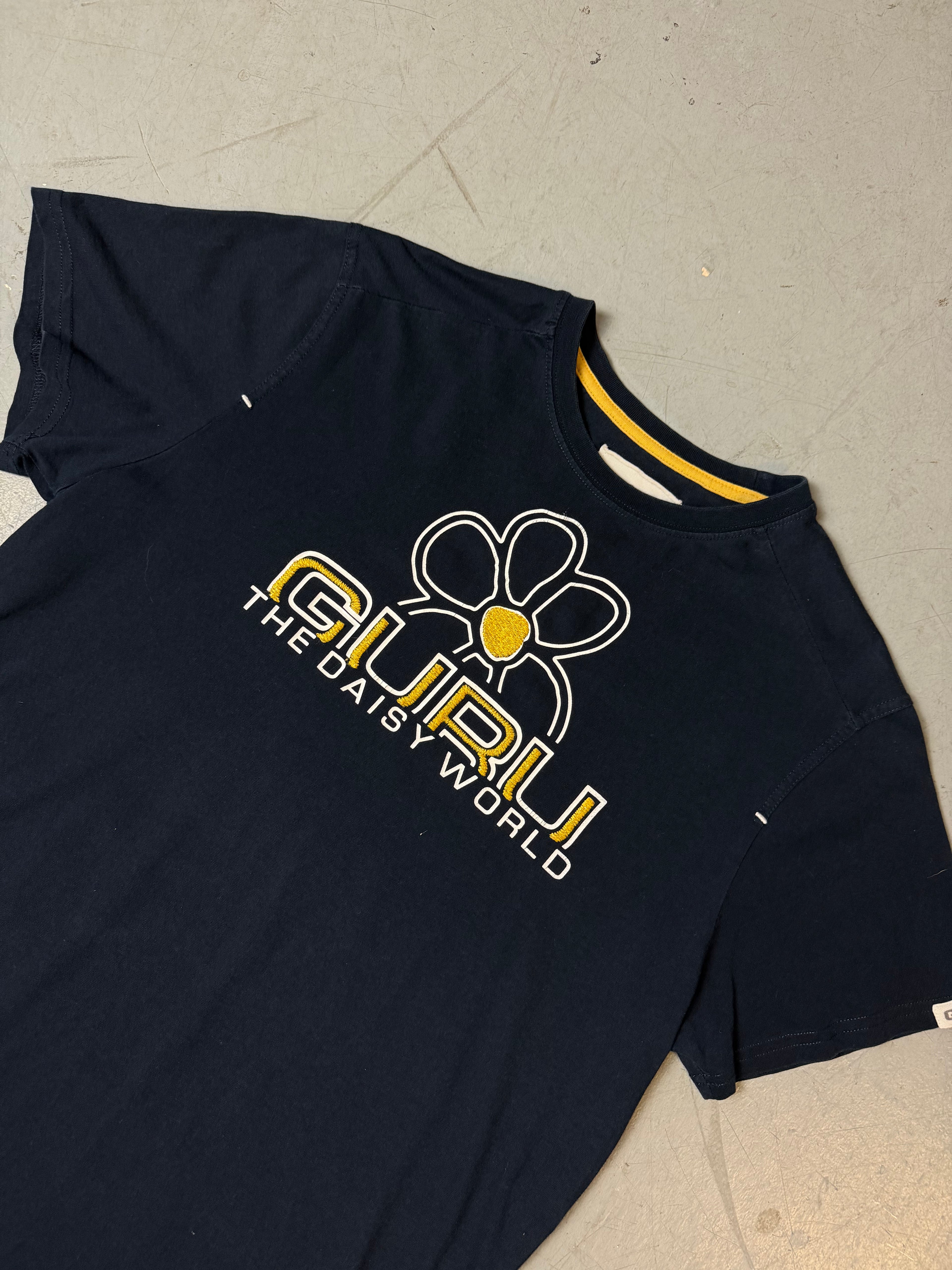 Vintage Guru Dark Blue Printed T-Shirt M