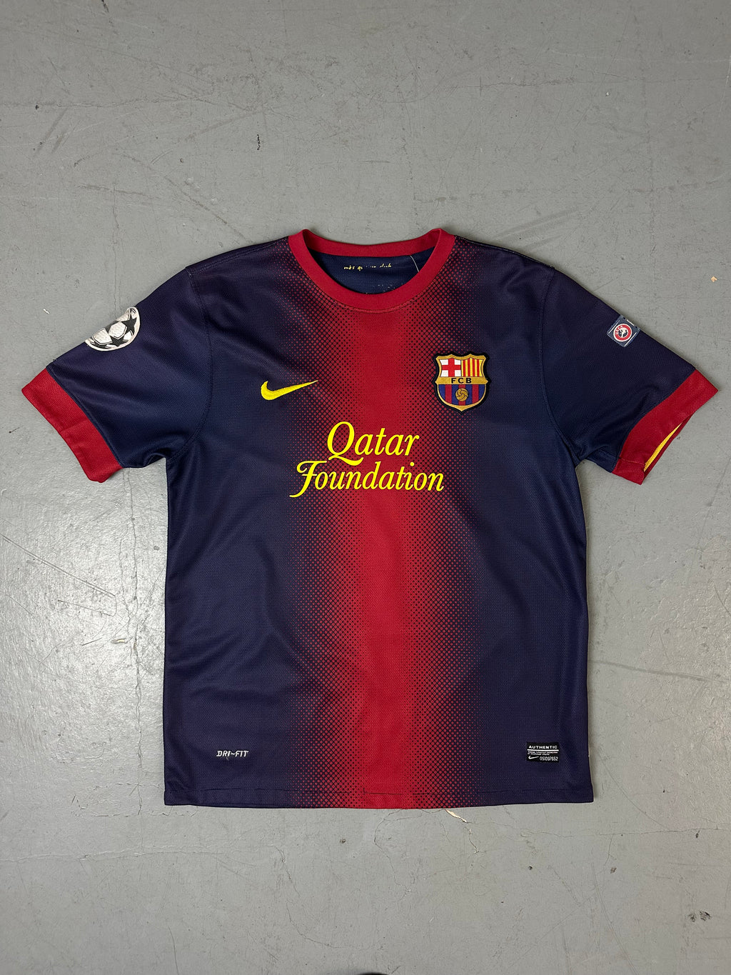 Vintage FCB Messi Jersey M/L