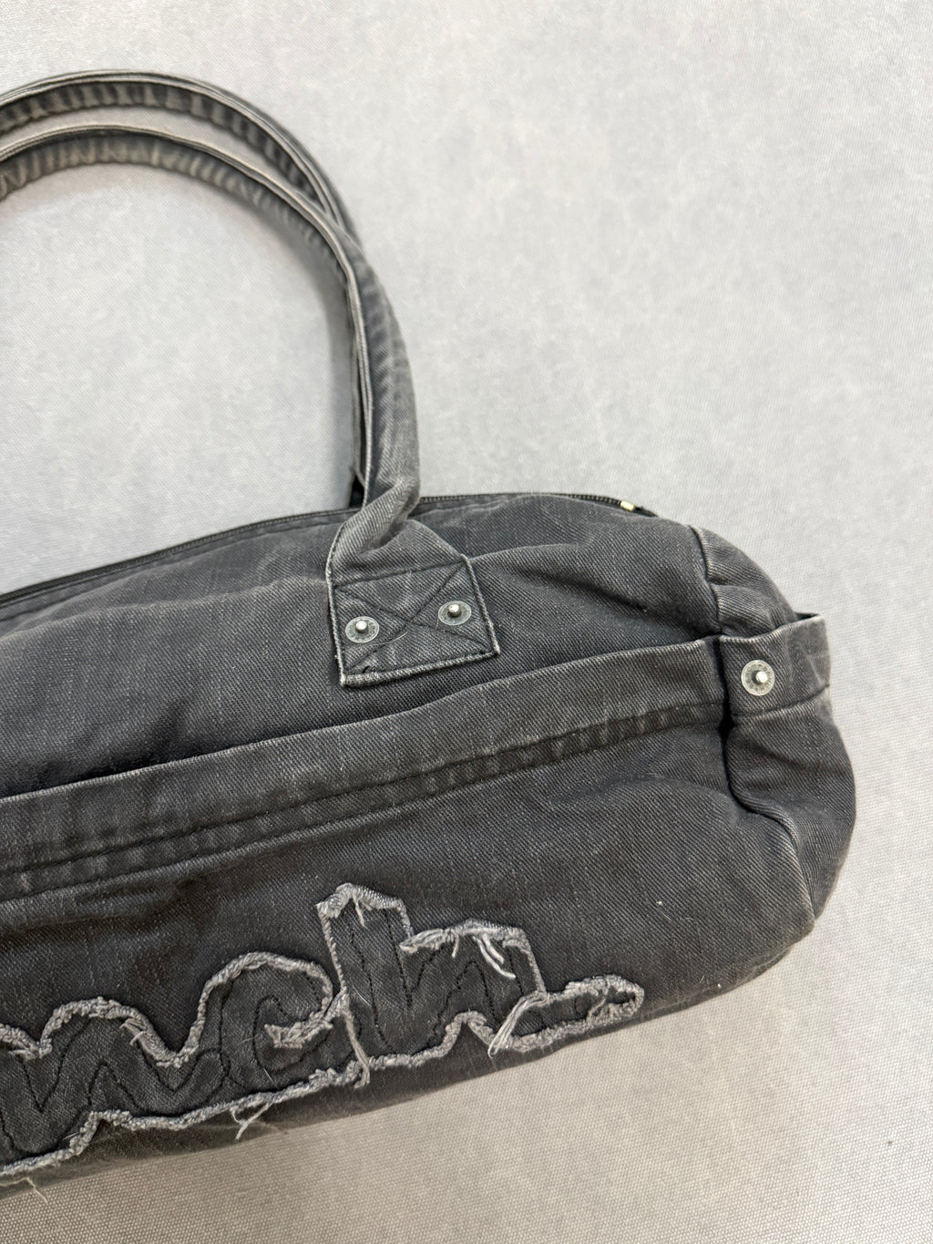 Bench Y2K Denim Bag Grey