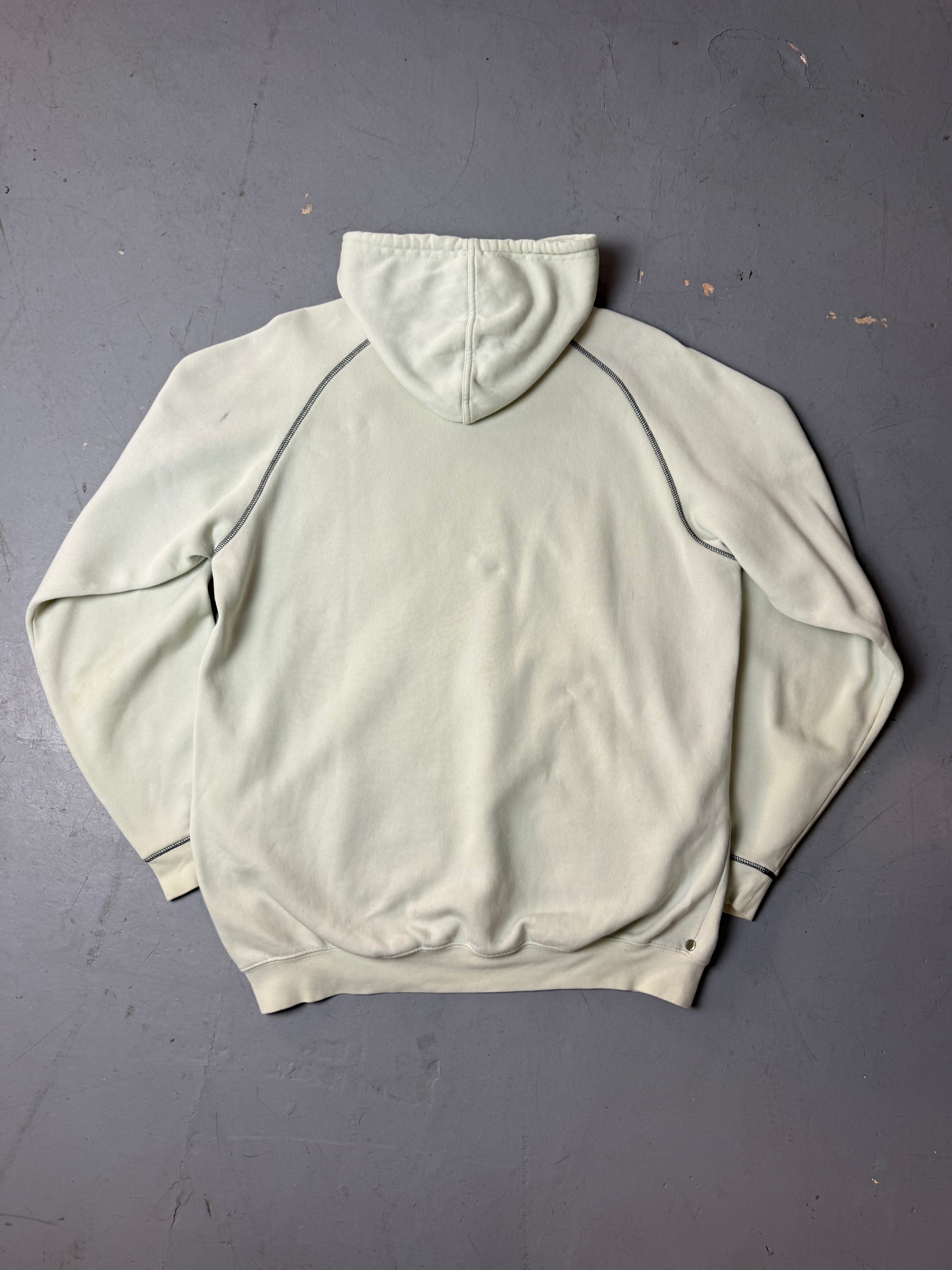 Produktbild von Vintage Adidas AAC Cream Hoodie von vorne