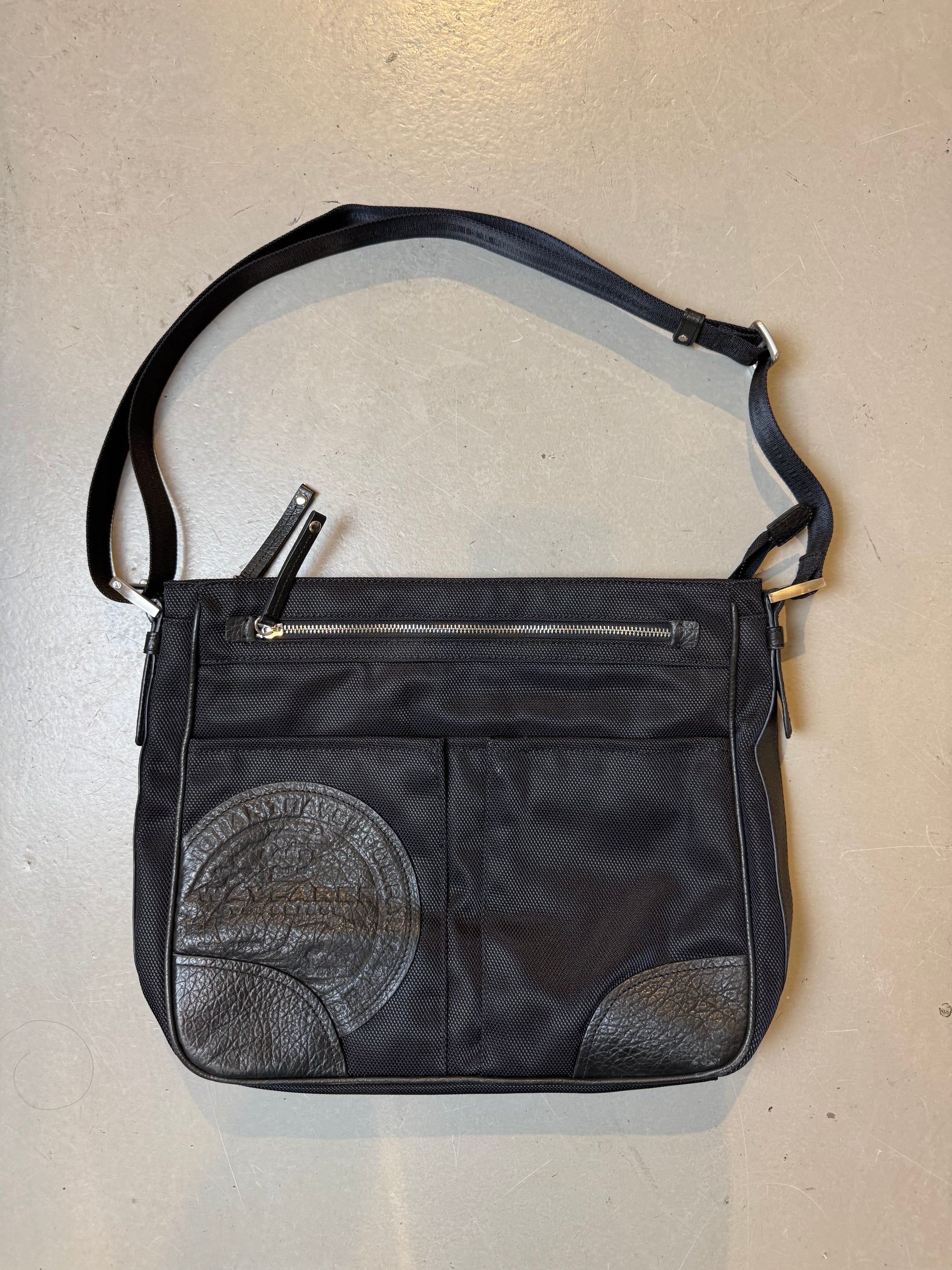 Vintage Black Cross Body Bag