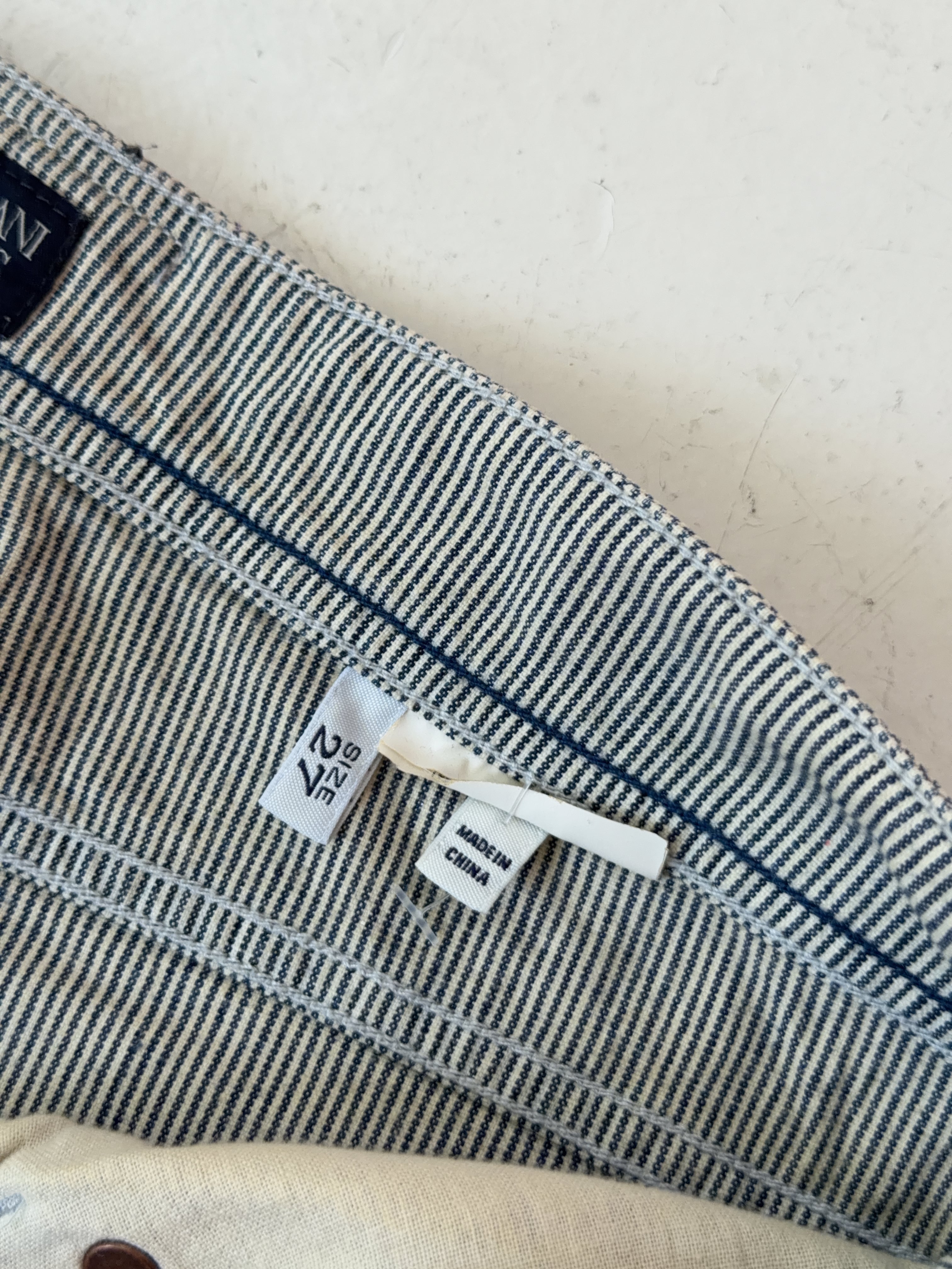 Vintage Armani Jeans Striped Jeans (M)