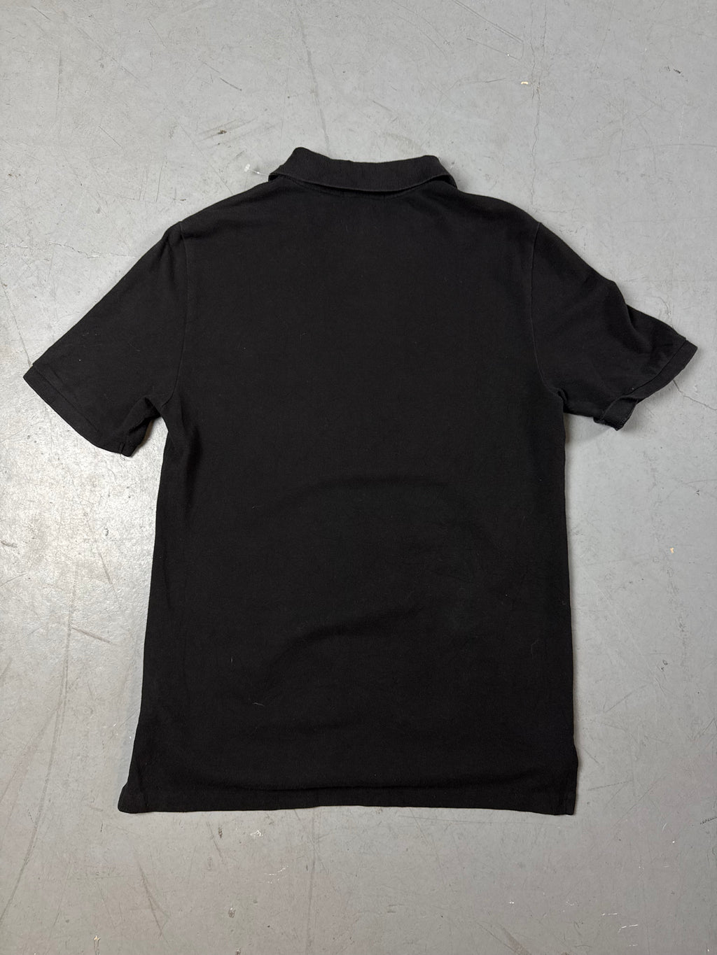 Produktbild von Vintage Polo Ralph Lauren Black Polo Shirt M/L von hinten
