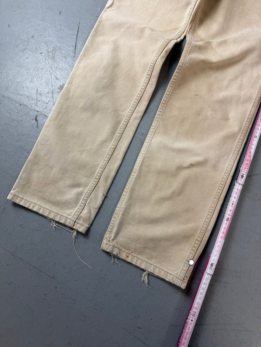 Vintage Carhartt Straight Leg Beige Jeans M
