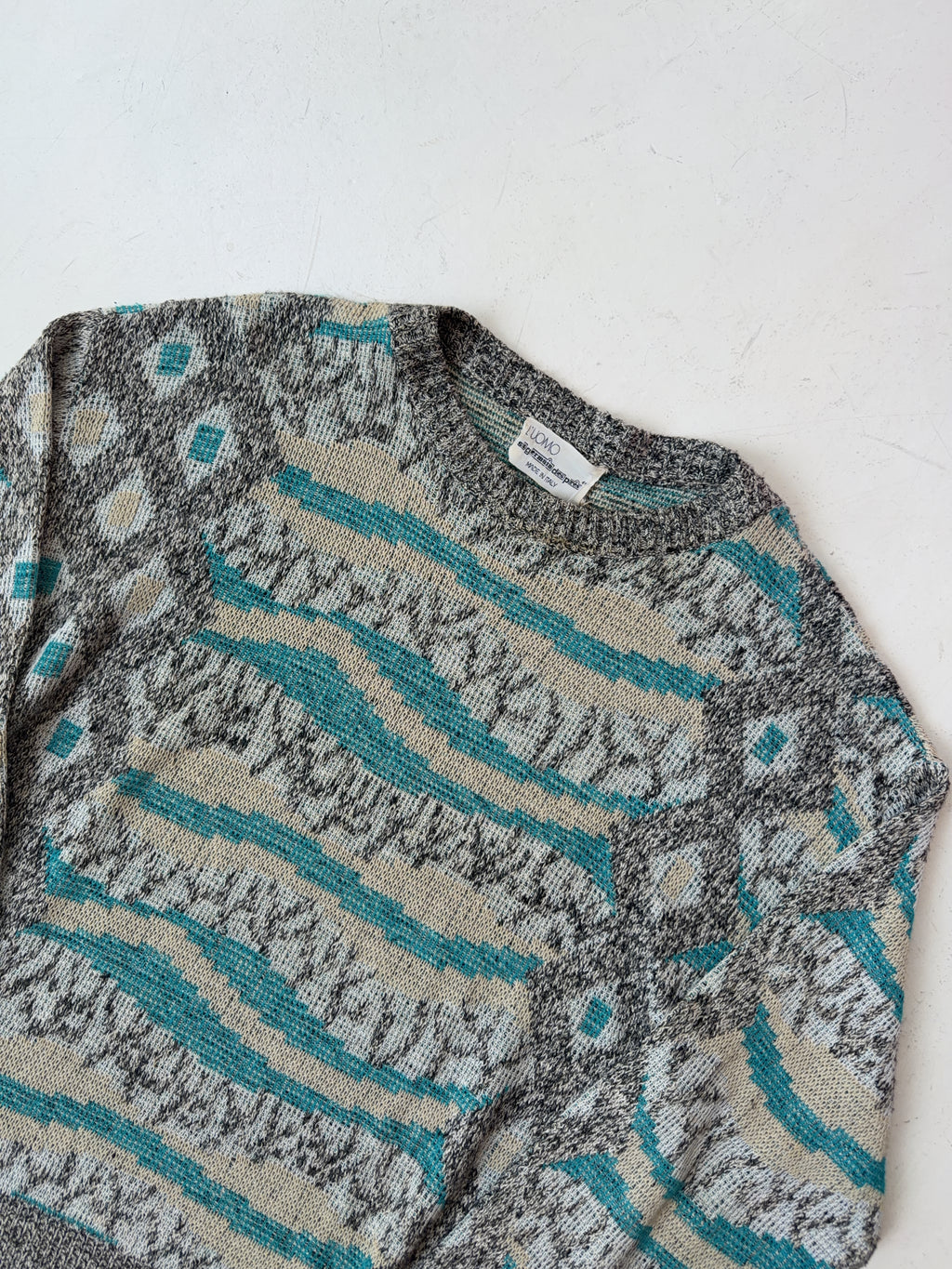 Vintage Fiomo Knit Sweater (L)