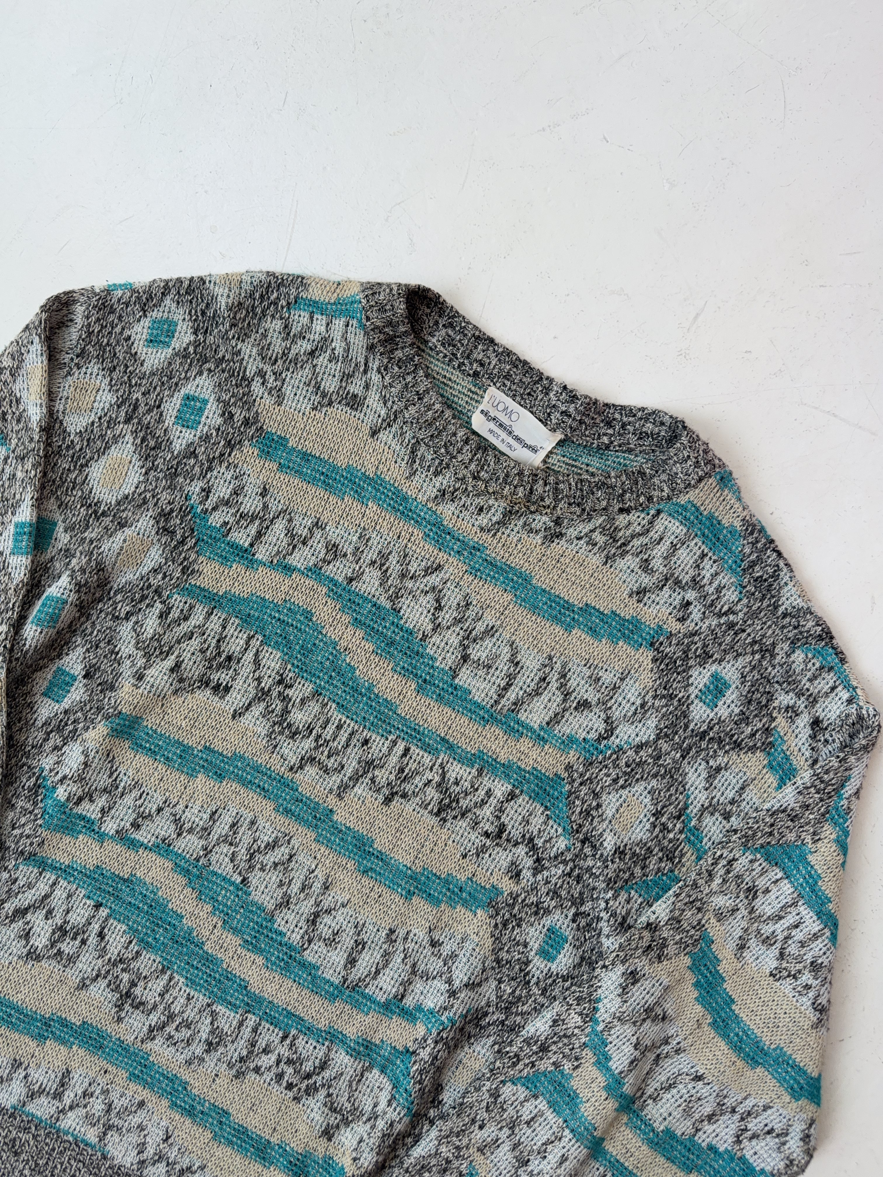 Vintage Fiomo Knit Sweater (L)