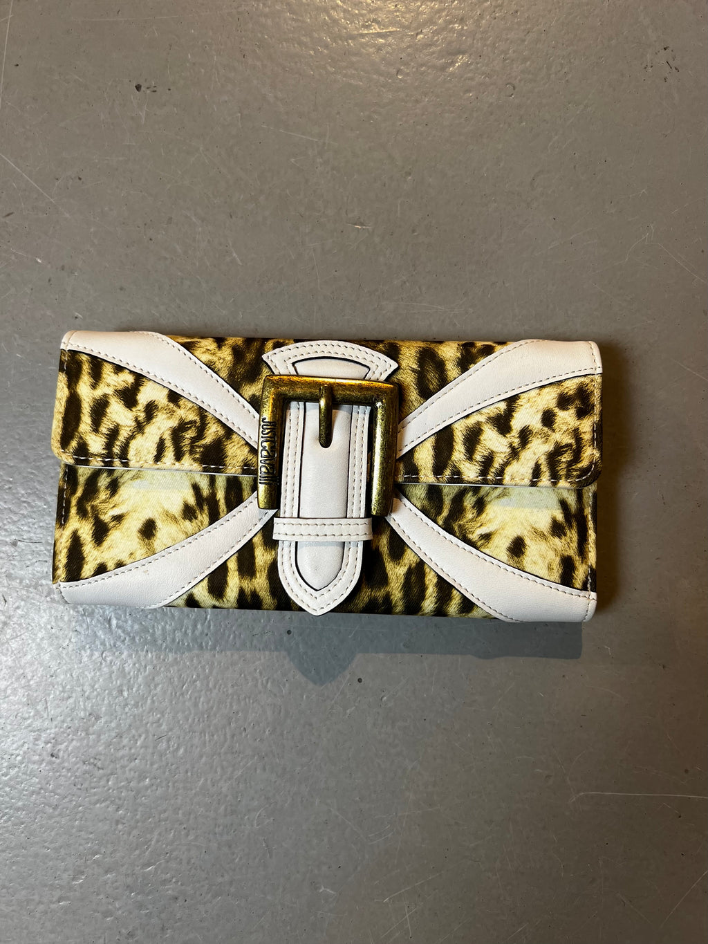 Vintage Just Cavalli Cheetah Print Wallet