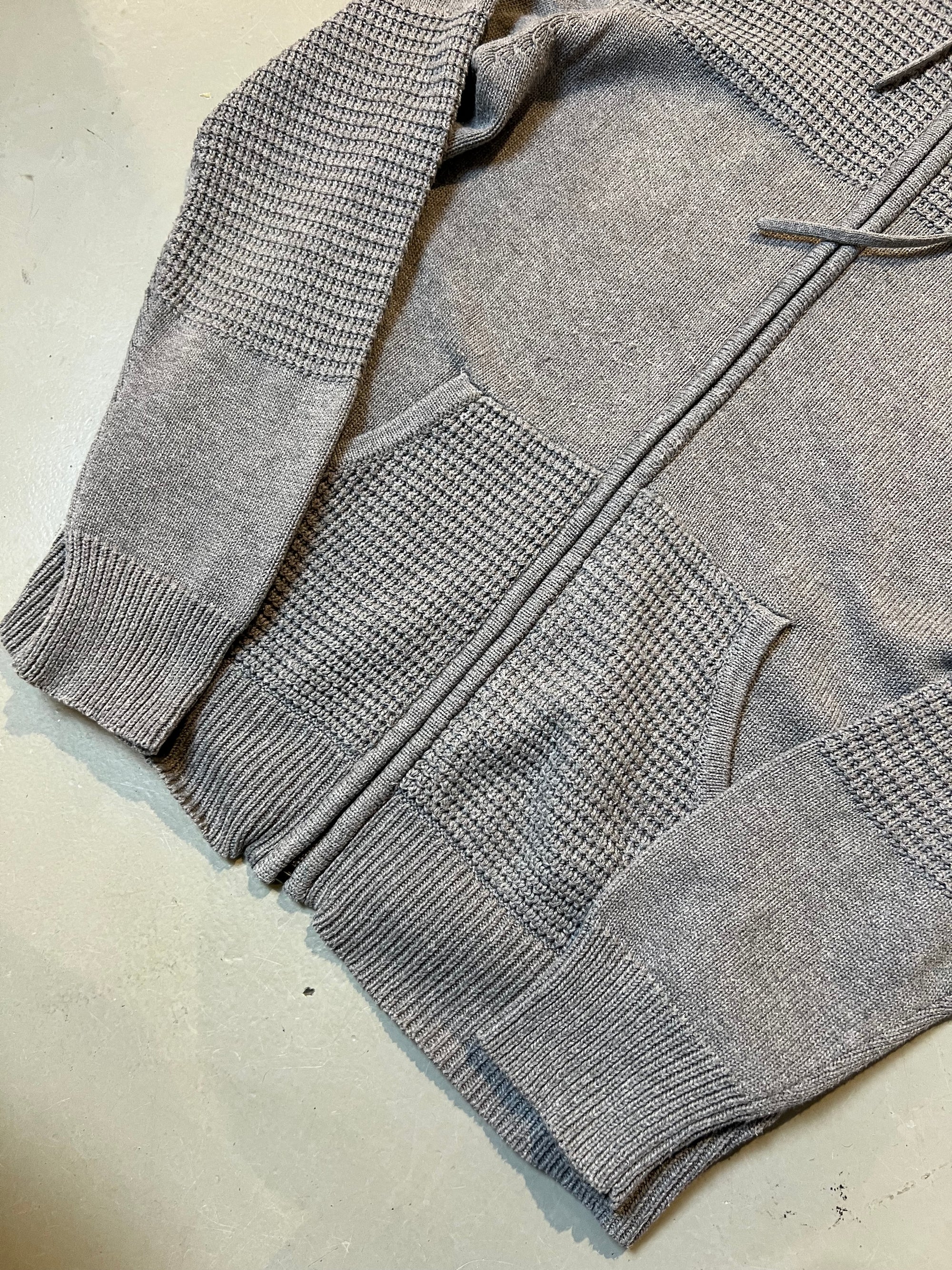 Vintage Guess Grey ZIP Hoodie M/L