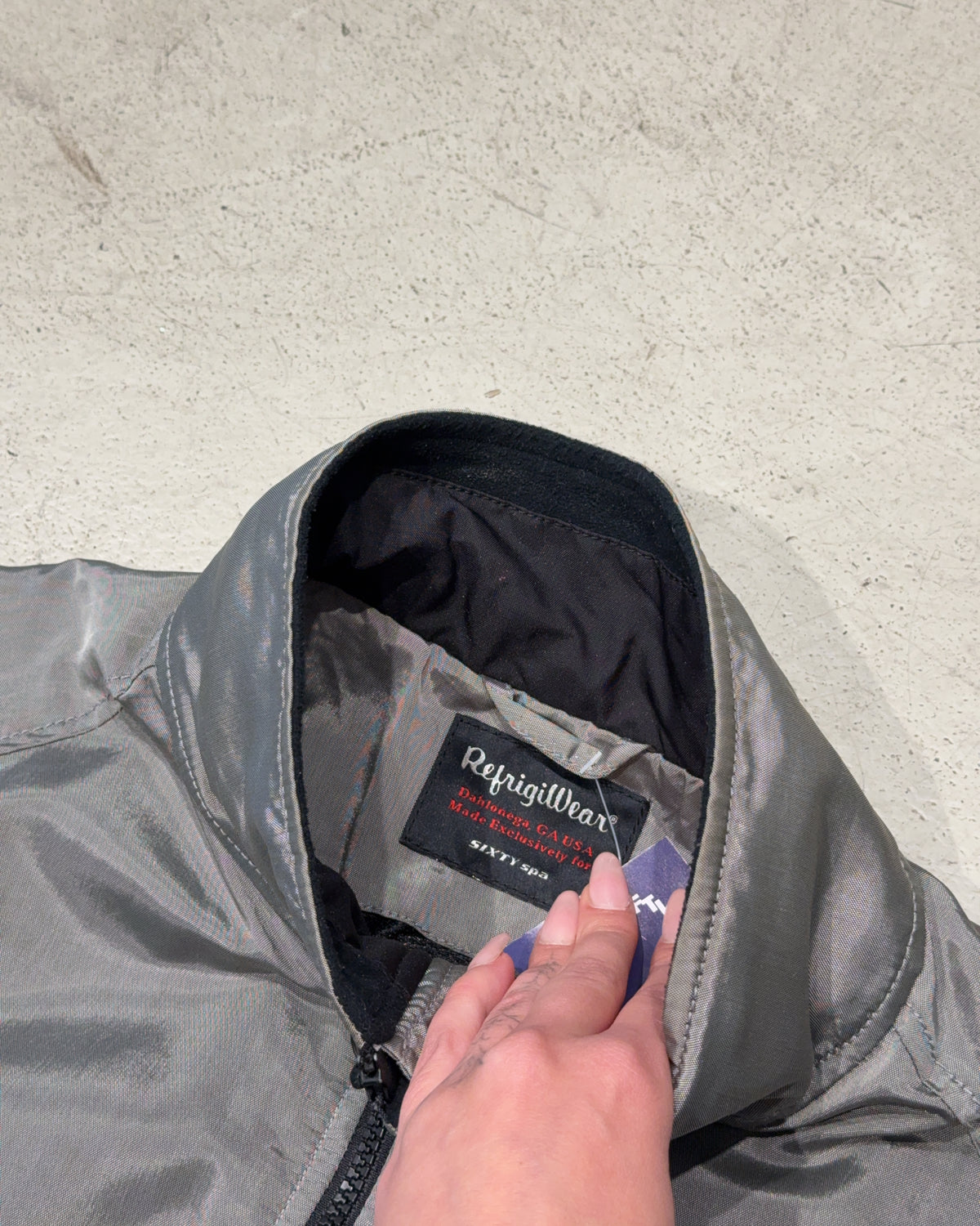 Vintage Refrigiwear Bomber Jacke (XXL)