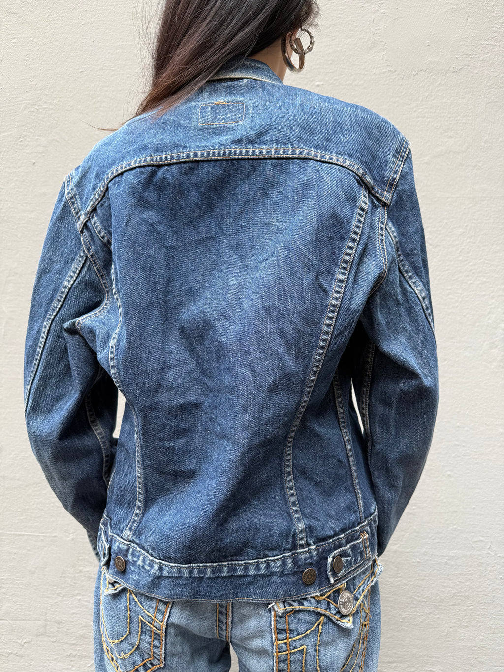Vintage Levi’s Dark Blue Denim Jacket L/XL