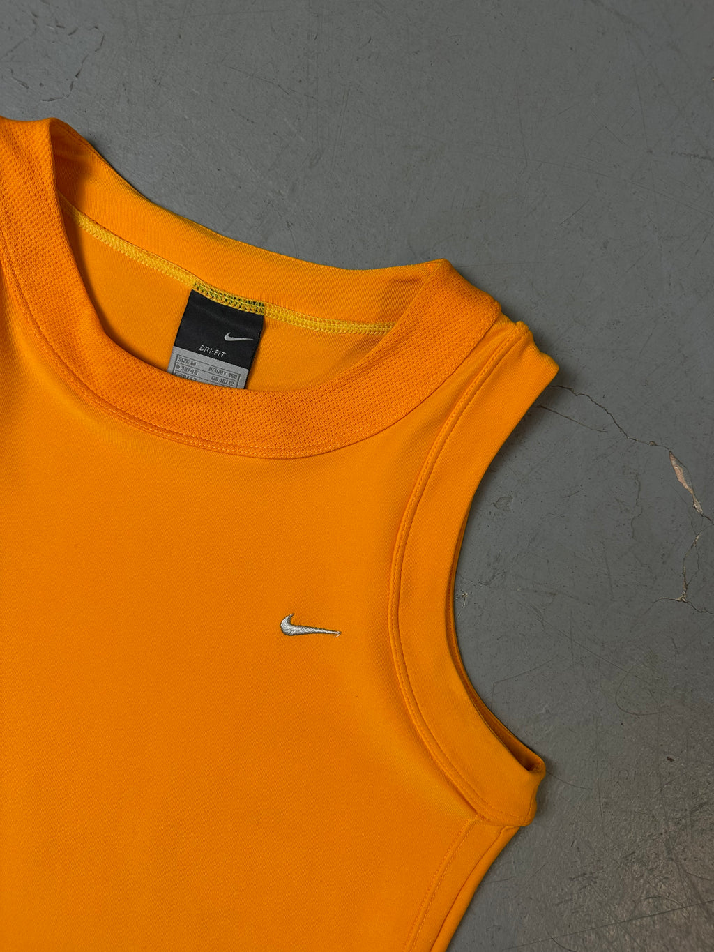 Vintage Nike Orange Tank Top M