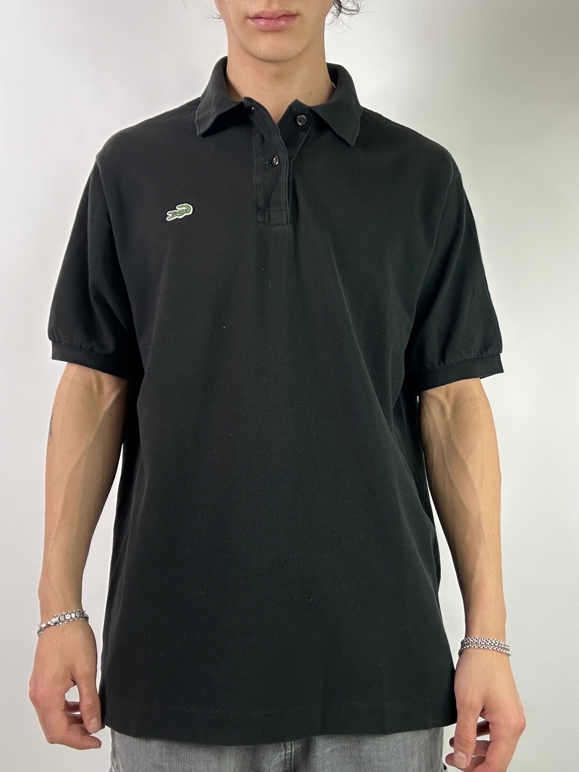 Vintage Lacoste Black Polo L
