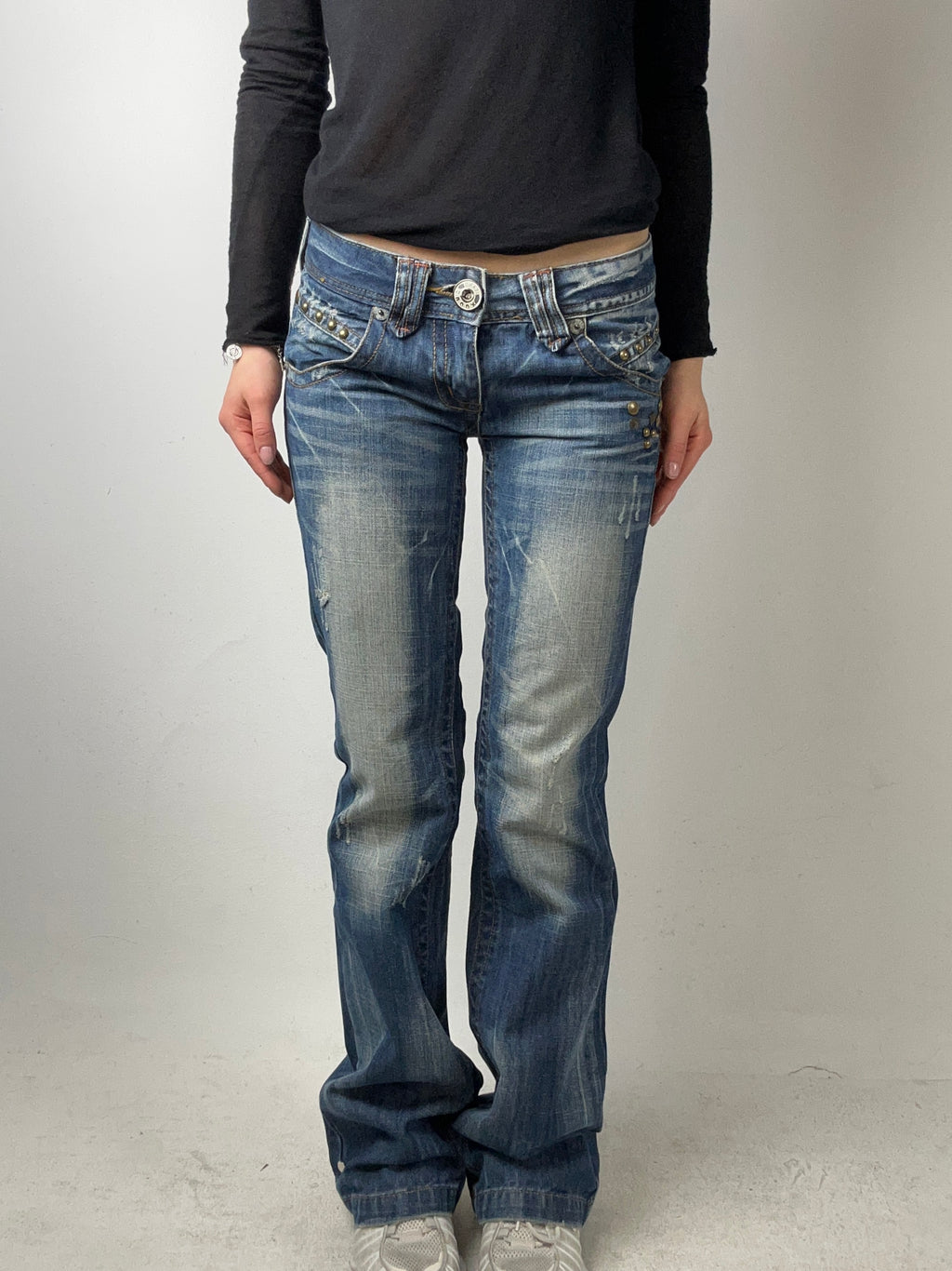 Vintage Choox Bootcut Jeans with Backprint XS