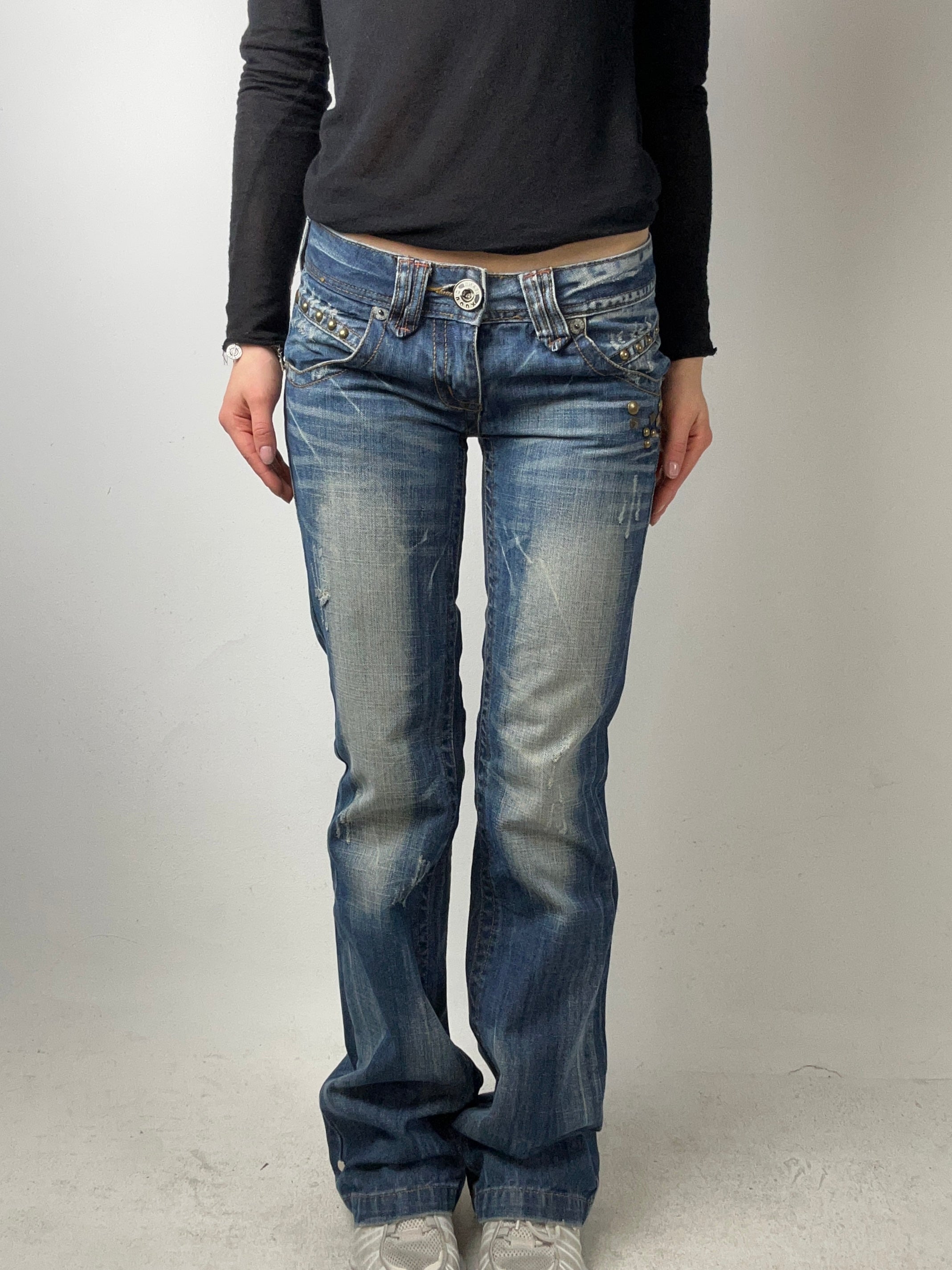 Vintage Choox Bootcut Jeans with Backprint XS