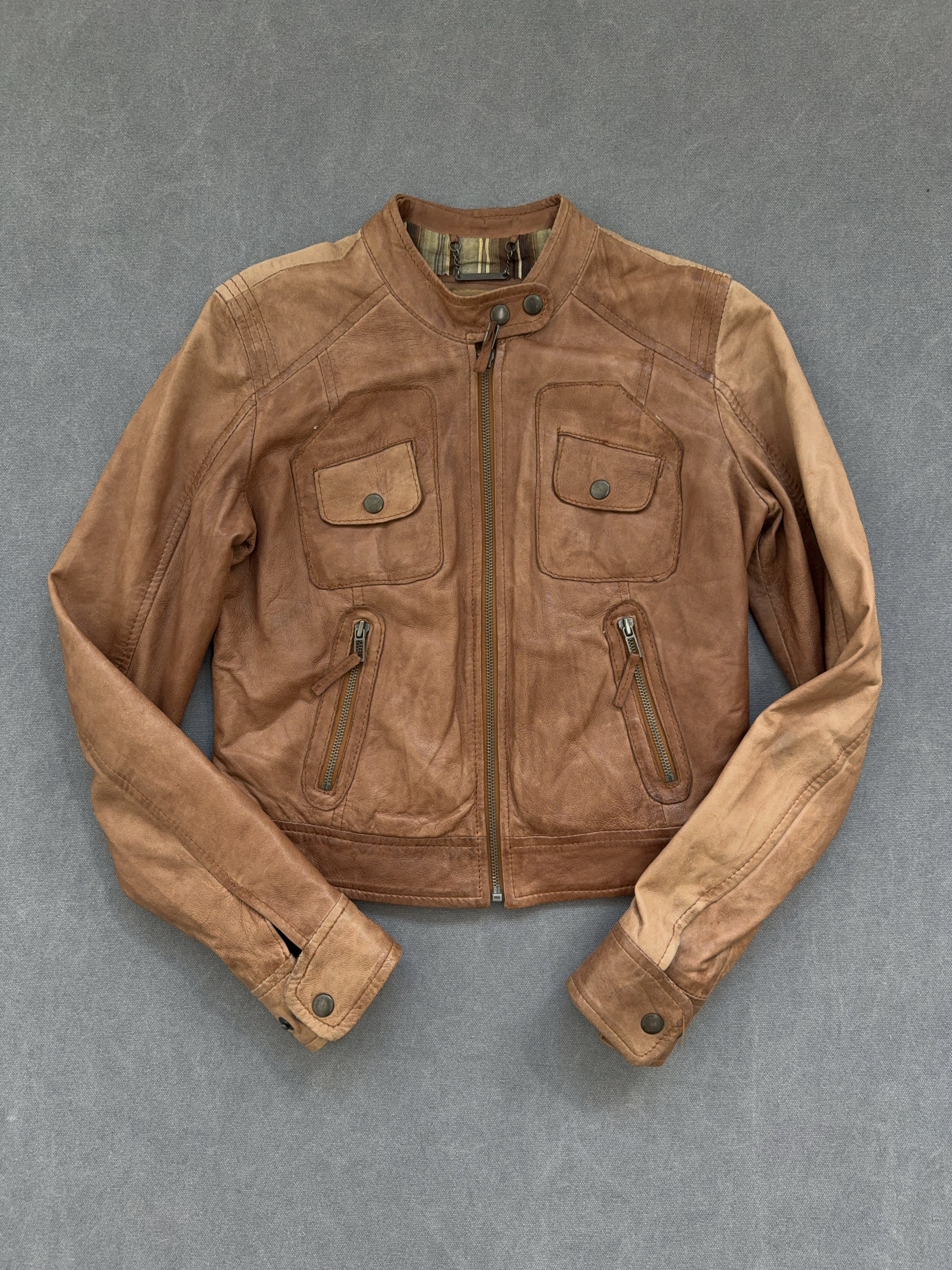 Vintage Conbipel Leder Jacke (S)