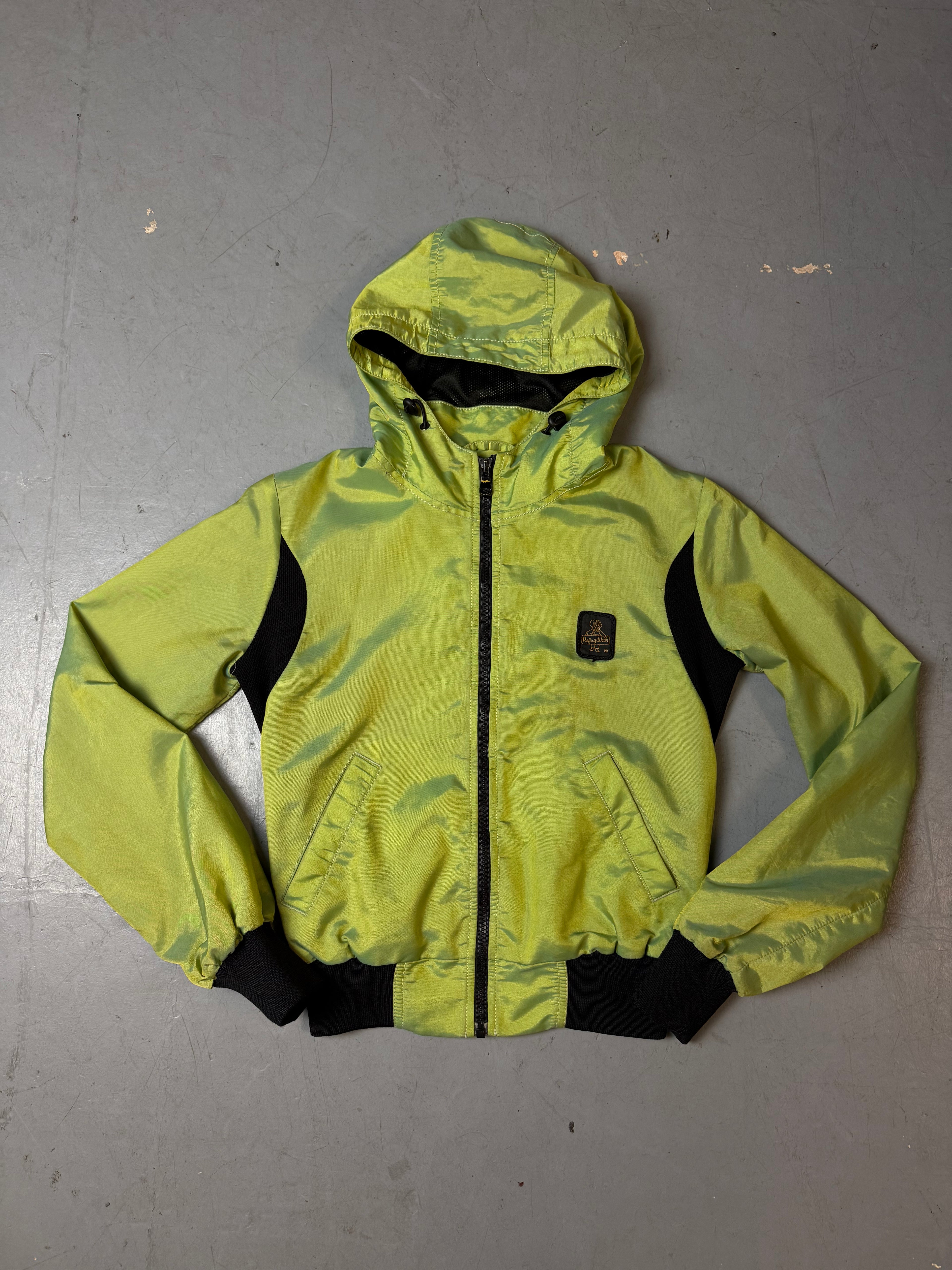 Vintage Refrigiwear Light Green Cropped Jacket S