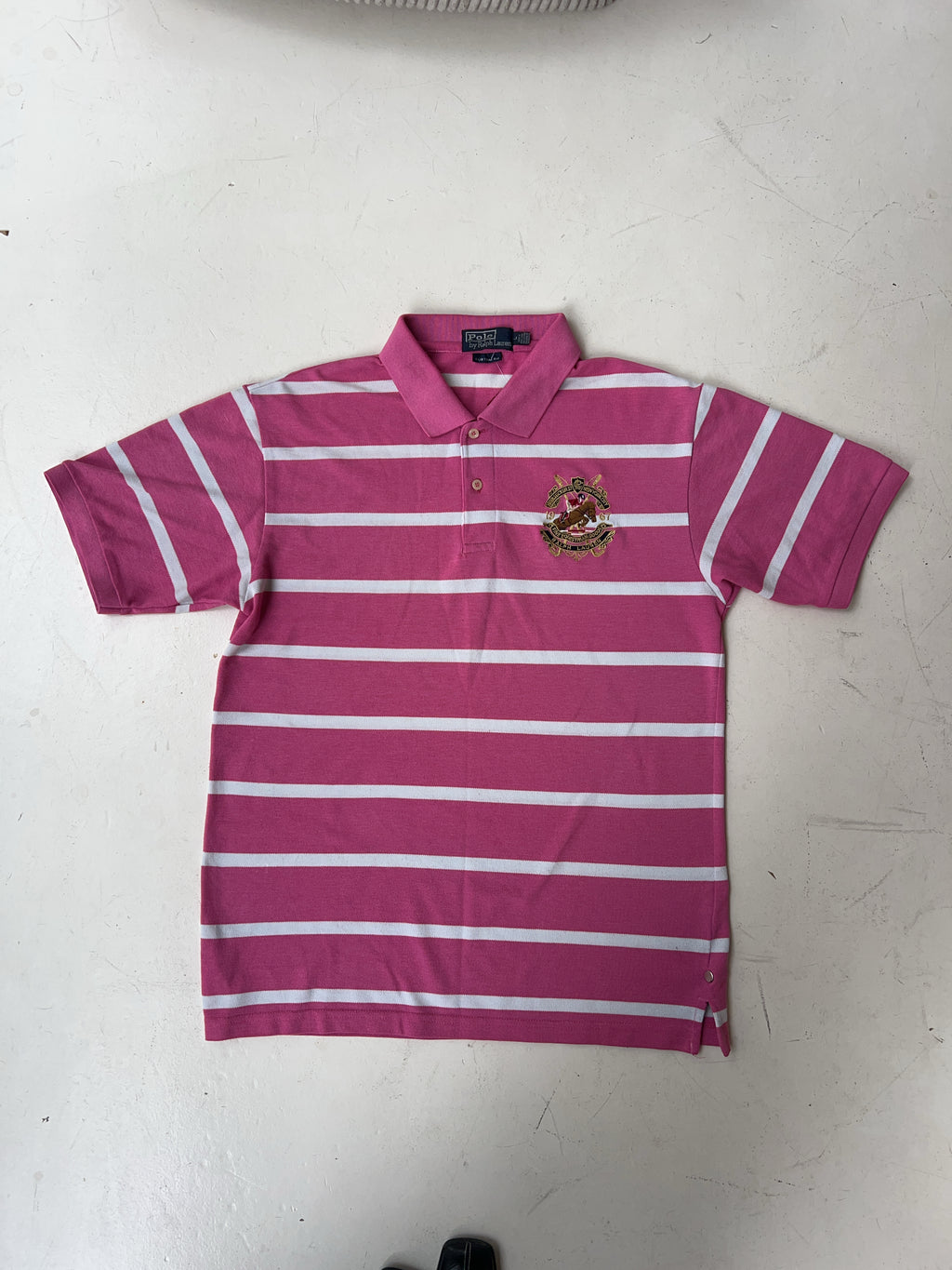Vintage Striped Polo By Ralph Lauren Poloshirt (L)