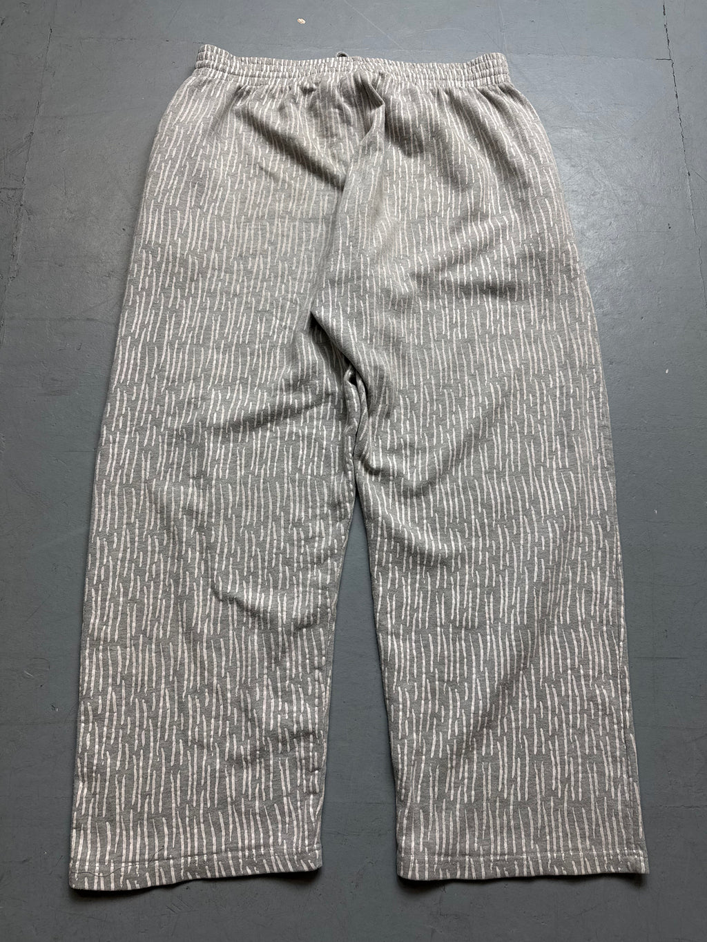 Vintage Uncle Sam Rain Pattern Jogger for girl’s. Y2K Second Hand 2000s Fashion 