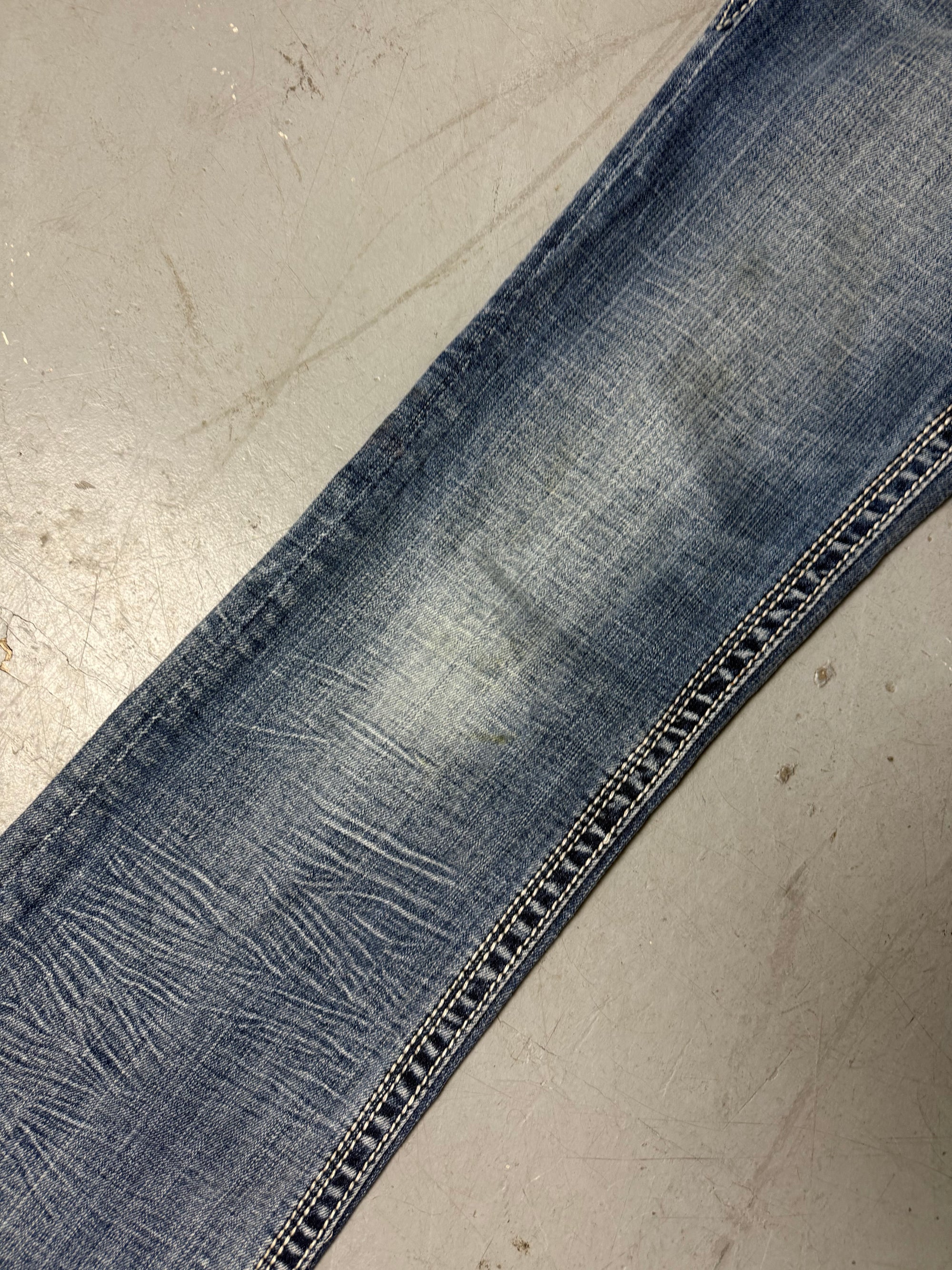 Vintage Y2K Rock Revival Bootcut Denim Tall M