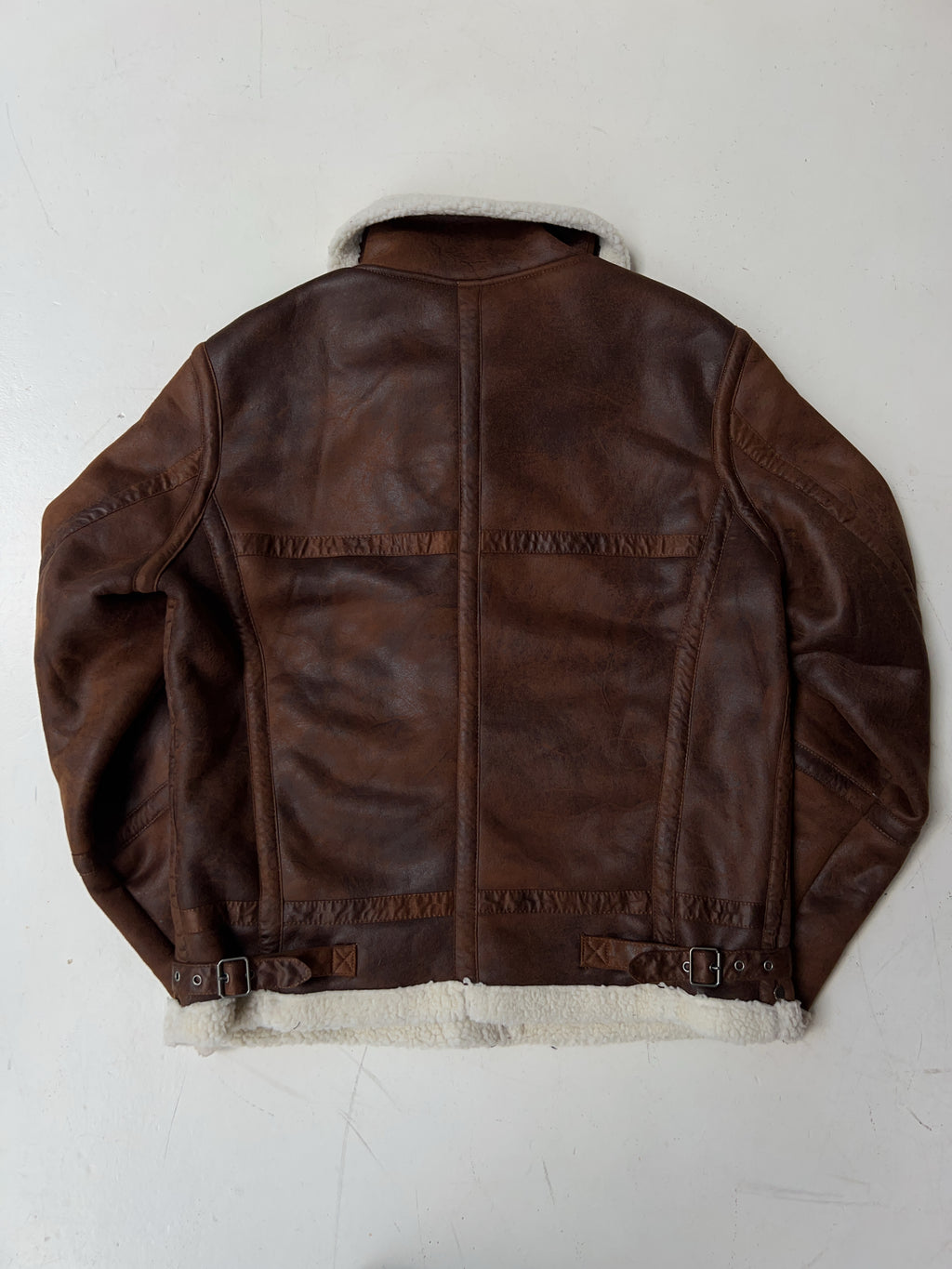 Vintage Warren Webber Faux Leather Jacket (XL)
