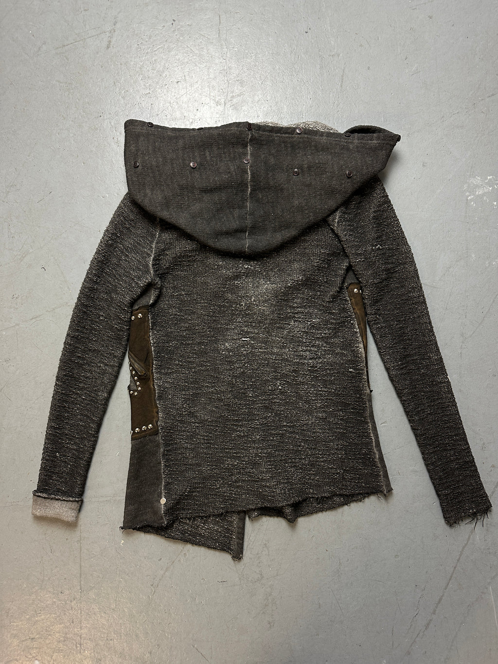 Produktbild von Vintage Sexy Woman Hooded Cardigan M/L von hinten