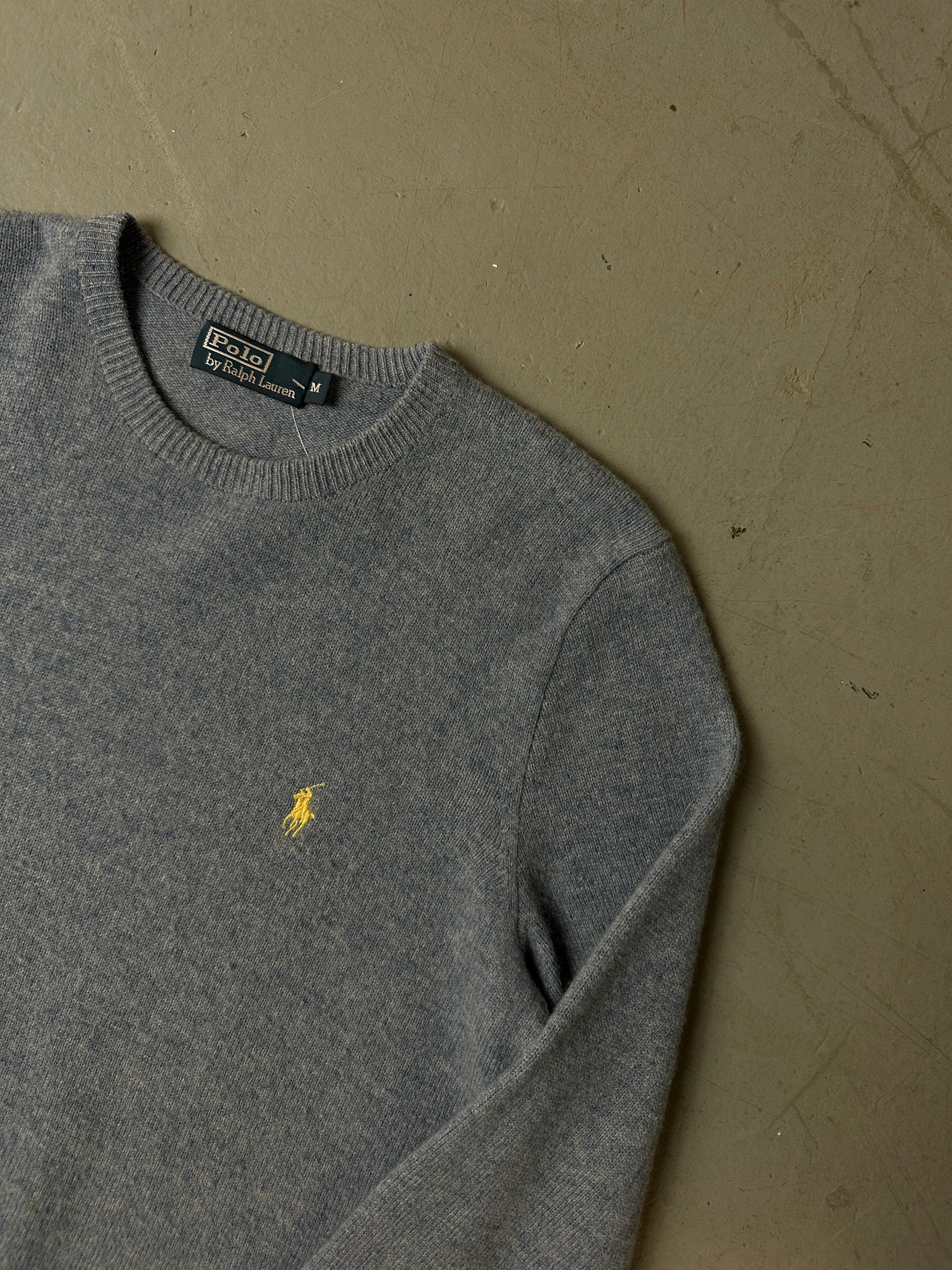 Detailliertes Produktbild von Vintage Polo Ralph Lauren Knit Sweater M/L von vorne