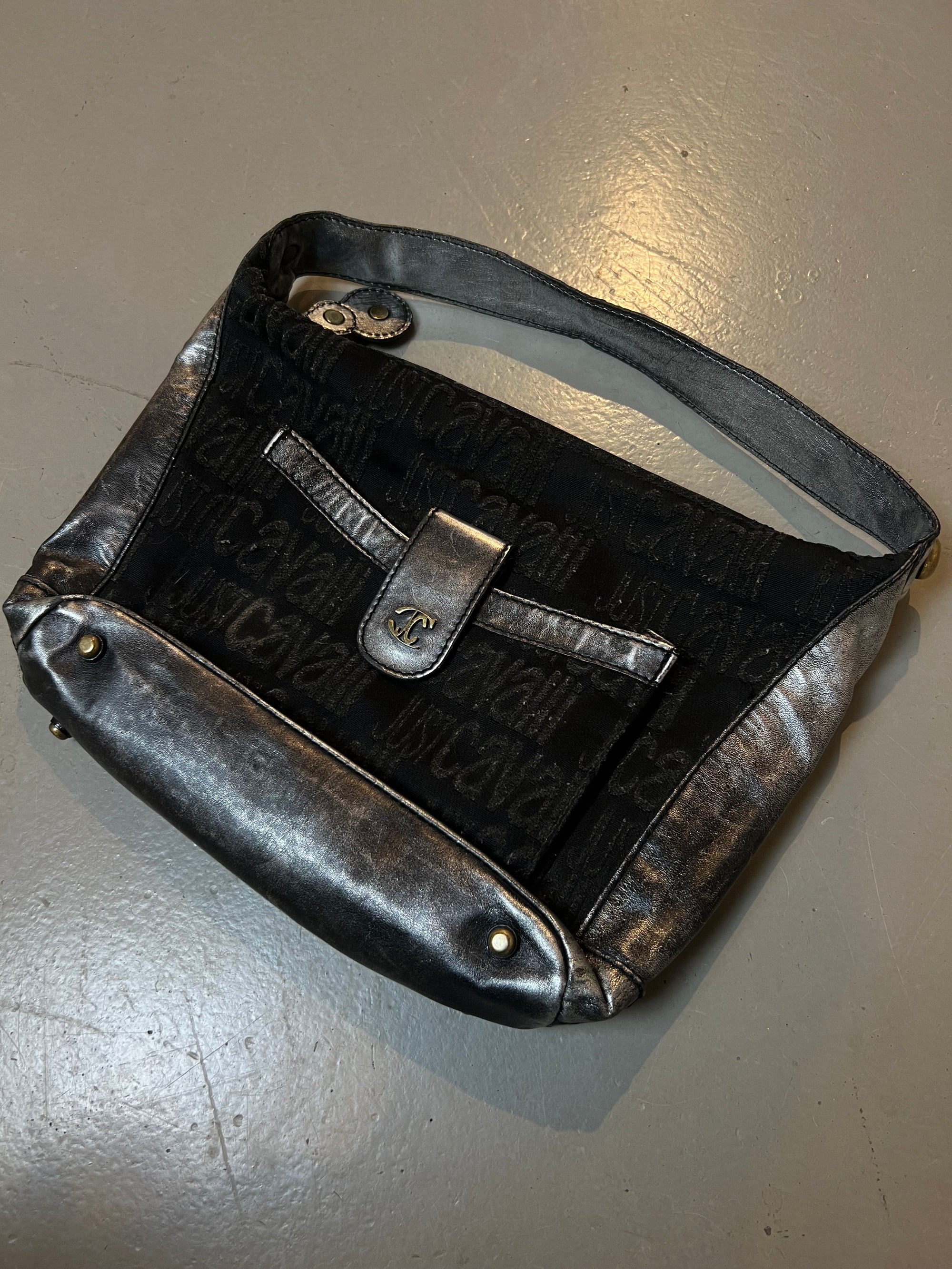 Vintage Just Cavalli Black Bag