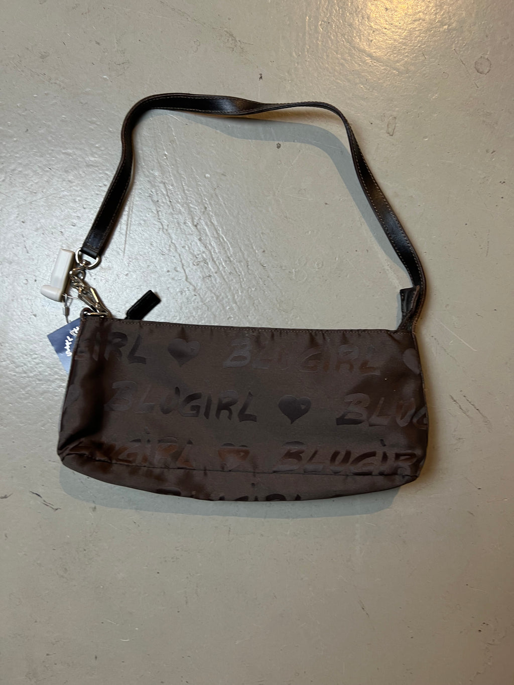 Vintage Blugirl Blumarine Brown Baguette Bag