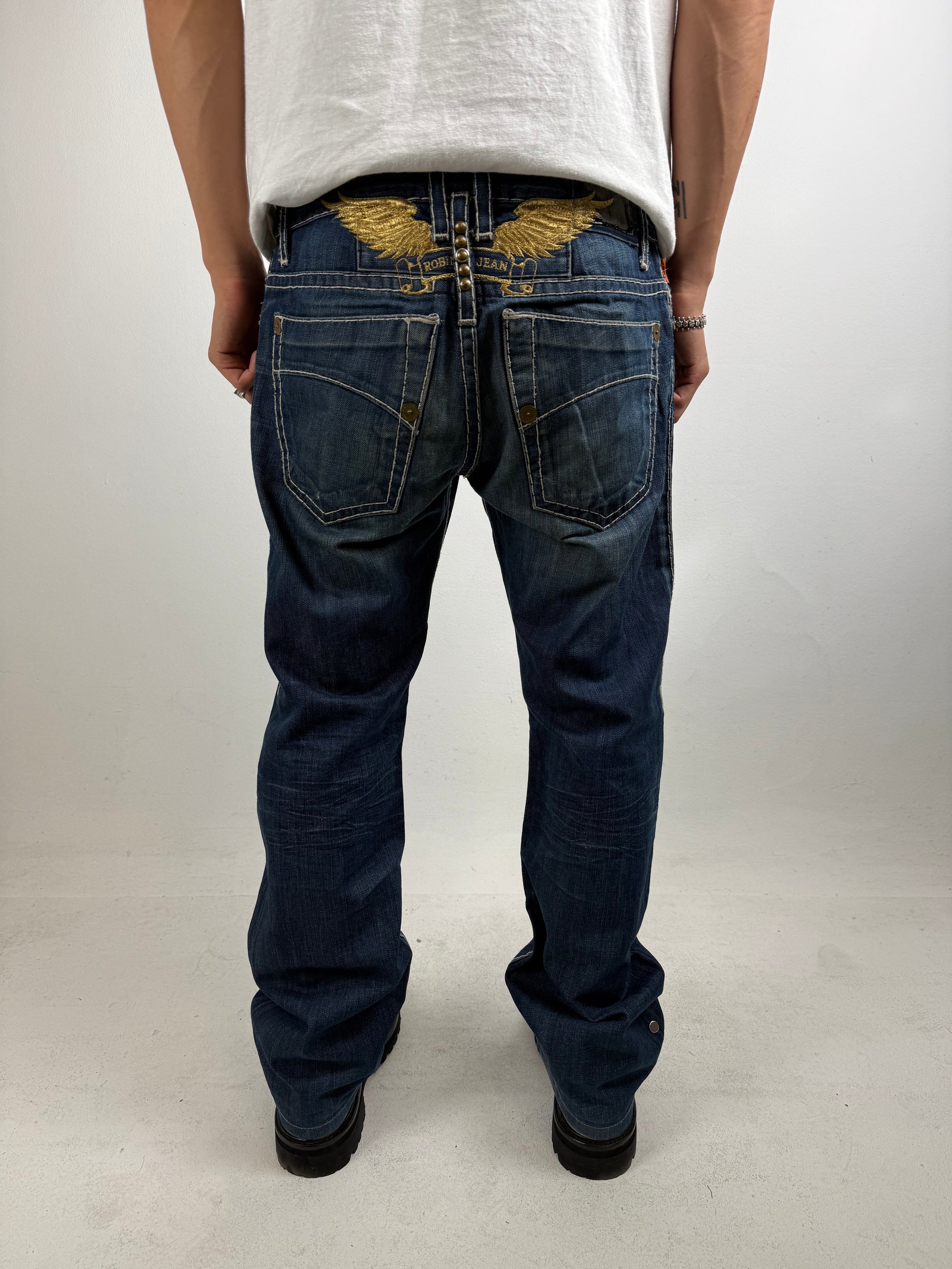 Vintage Robin‘s Jeans Y2K Bootcut Denim M/L