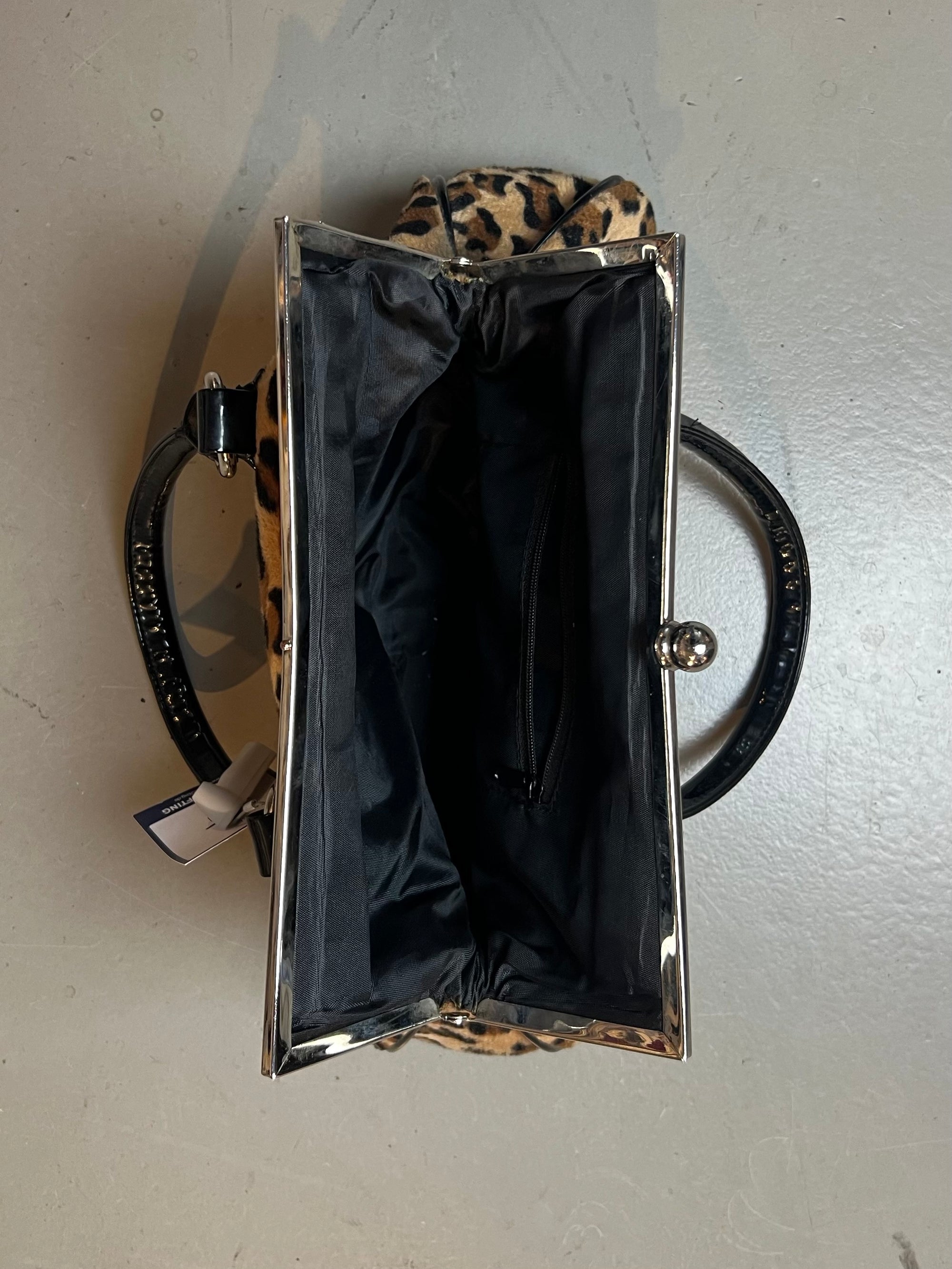 Vintage Leo Print Handbag