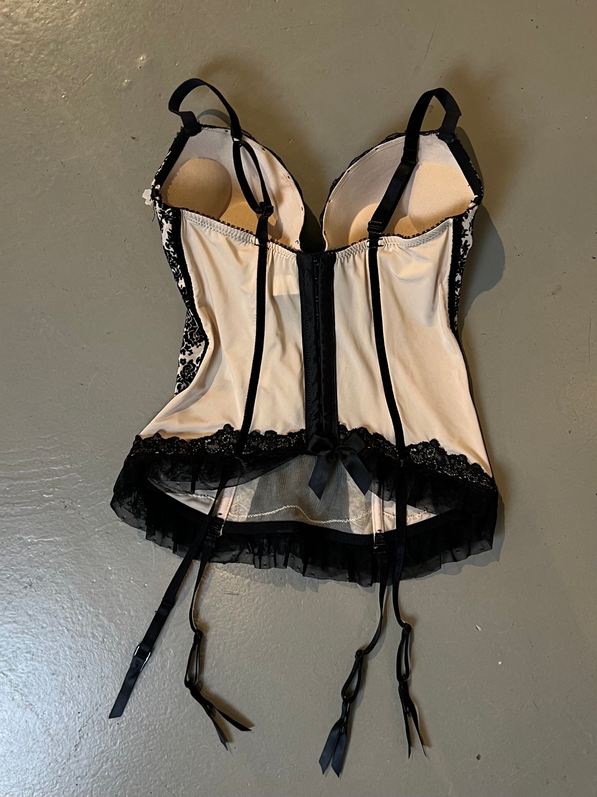 Vintage Censored Corsett Top XS/S