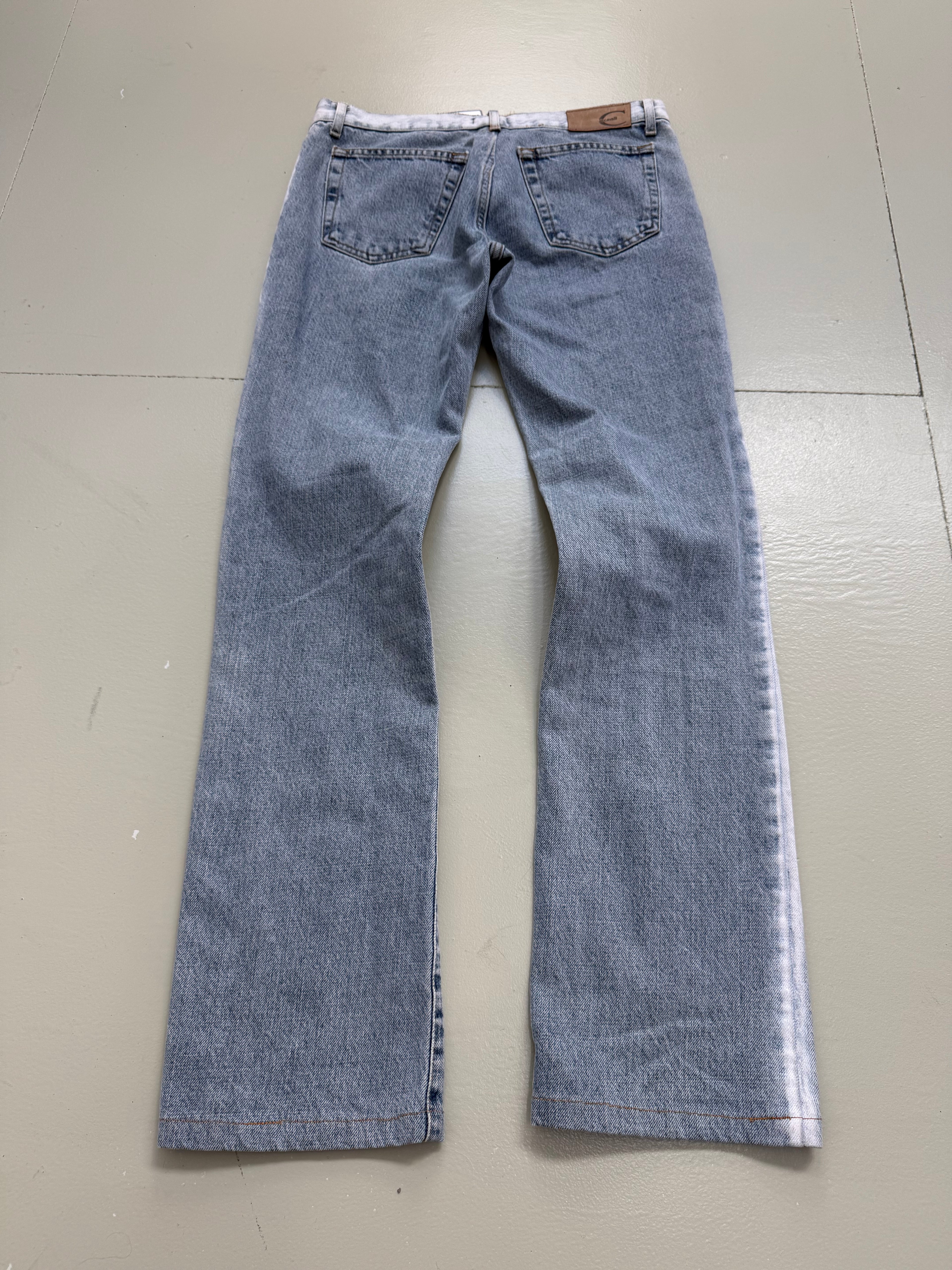 Vintage Faded Cavalli Straight Fit Denim M