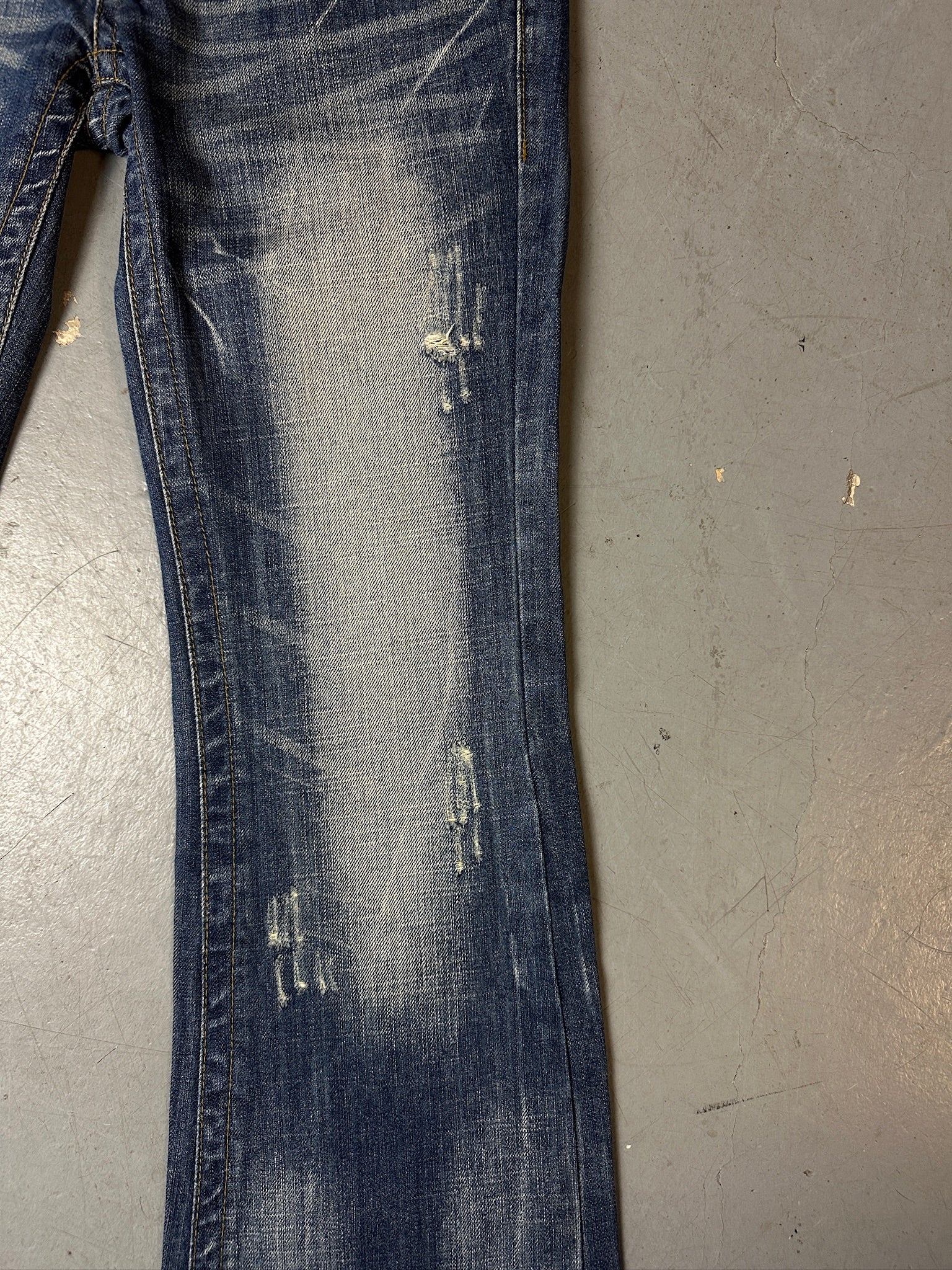 Vintage Choox Bootcut Jeans with Backprint XS