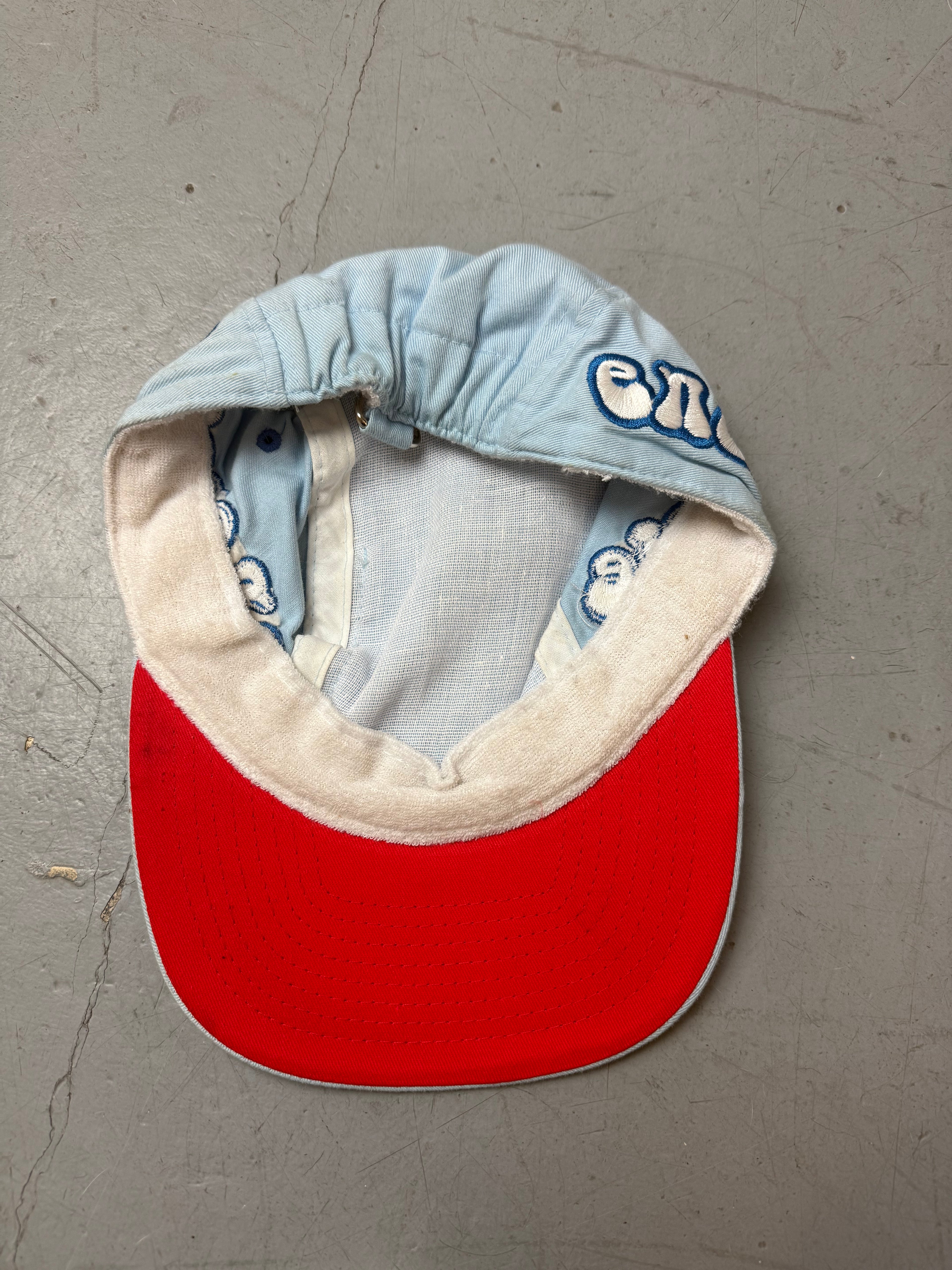 Vintage Energie Blue Cap. Unisex. Y2K Second Hand 2000s Fashion