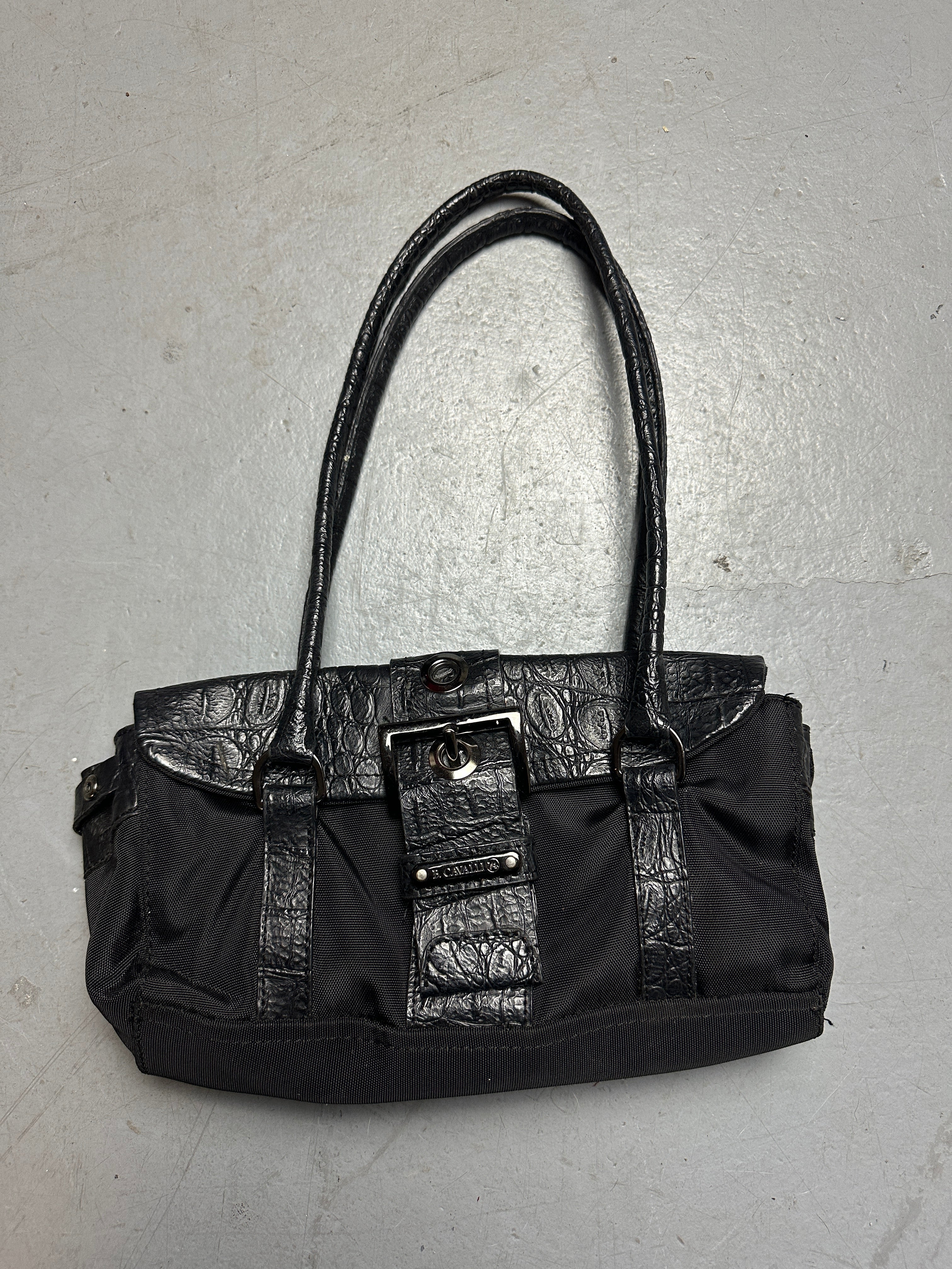 Produktbild Vintage Black B. Cavalli Bag von vorne 