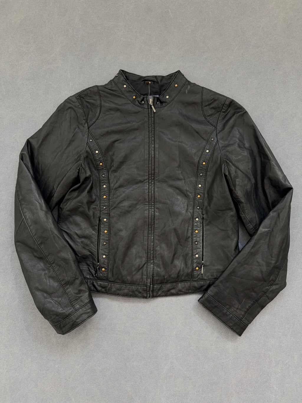Vintage Conbipel Leder Jacke (M)