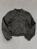Vintage Conbipel Leder Jacke (M)