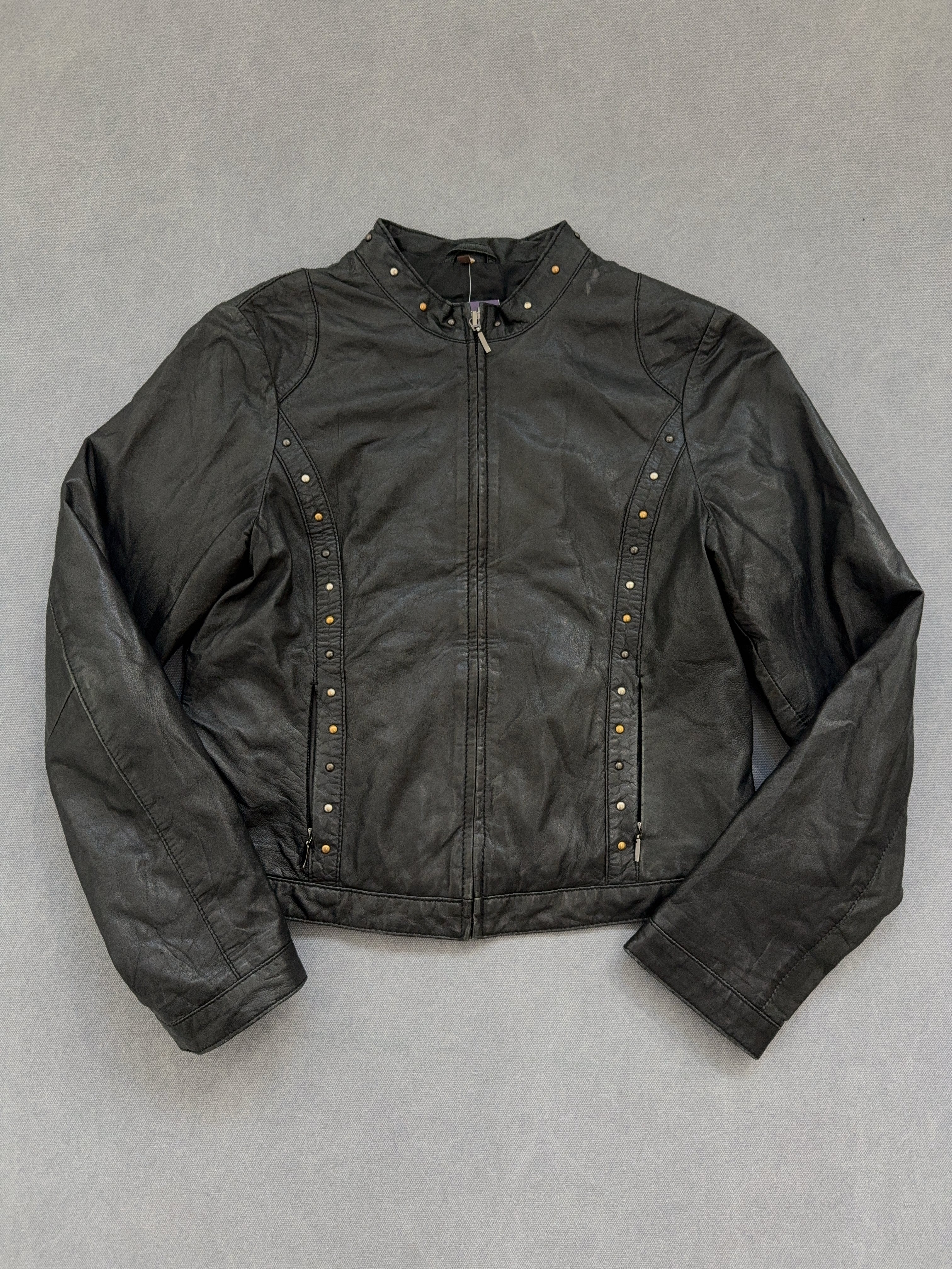 Vintage Conbipel Leder Jacke (M)
