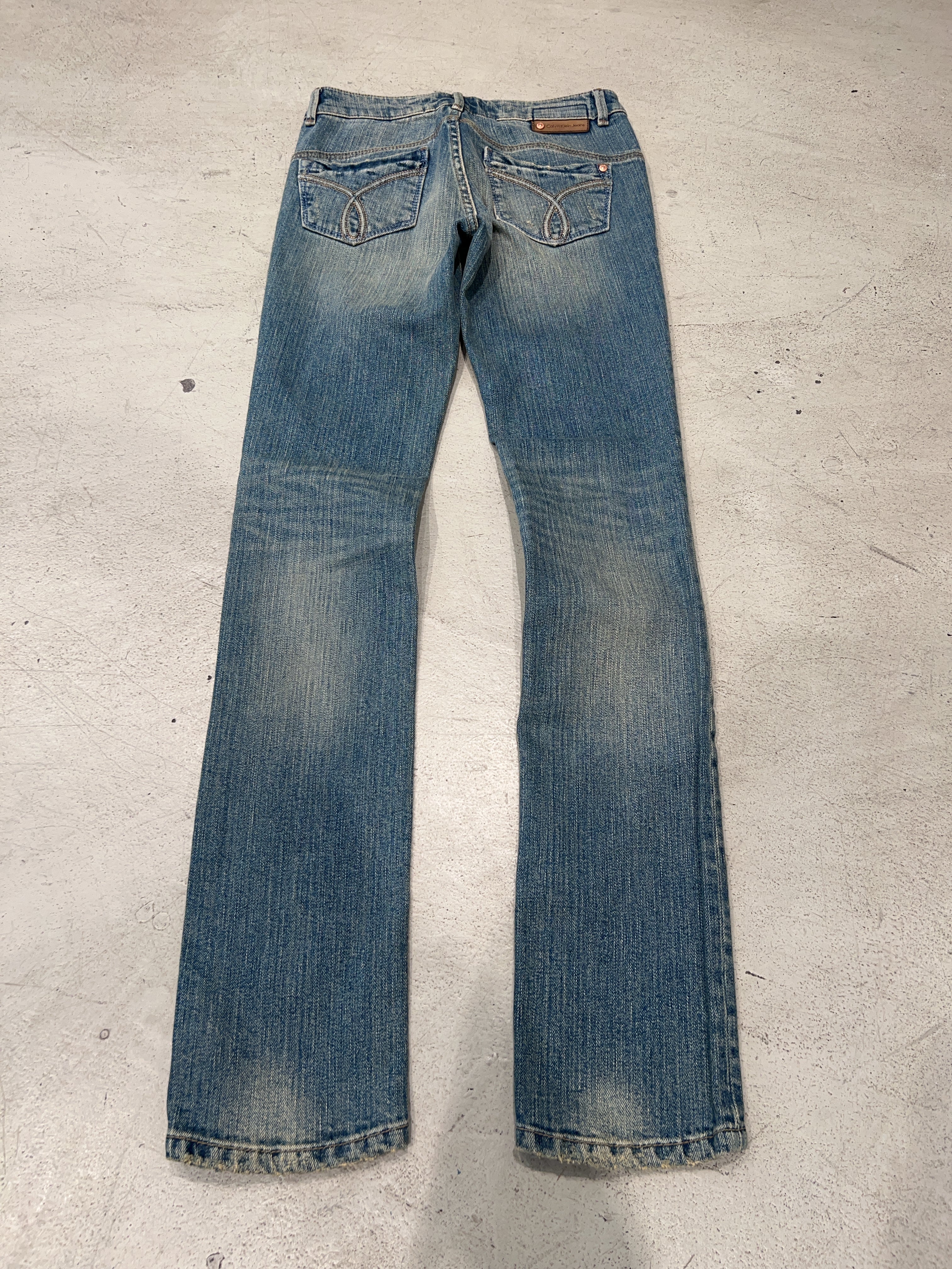 Vintage Calvin Klein Jeans Straight Leg Jeans (XS)