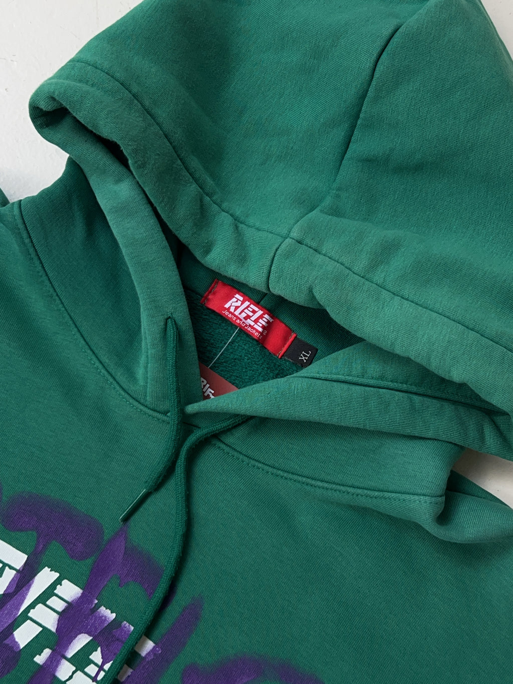 Vintage Rifle Graffiti Hoodie (XL)