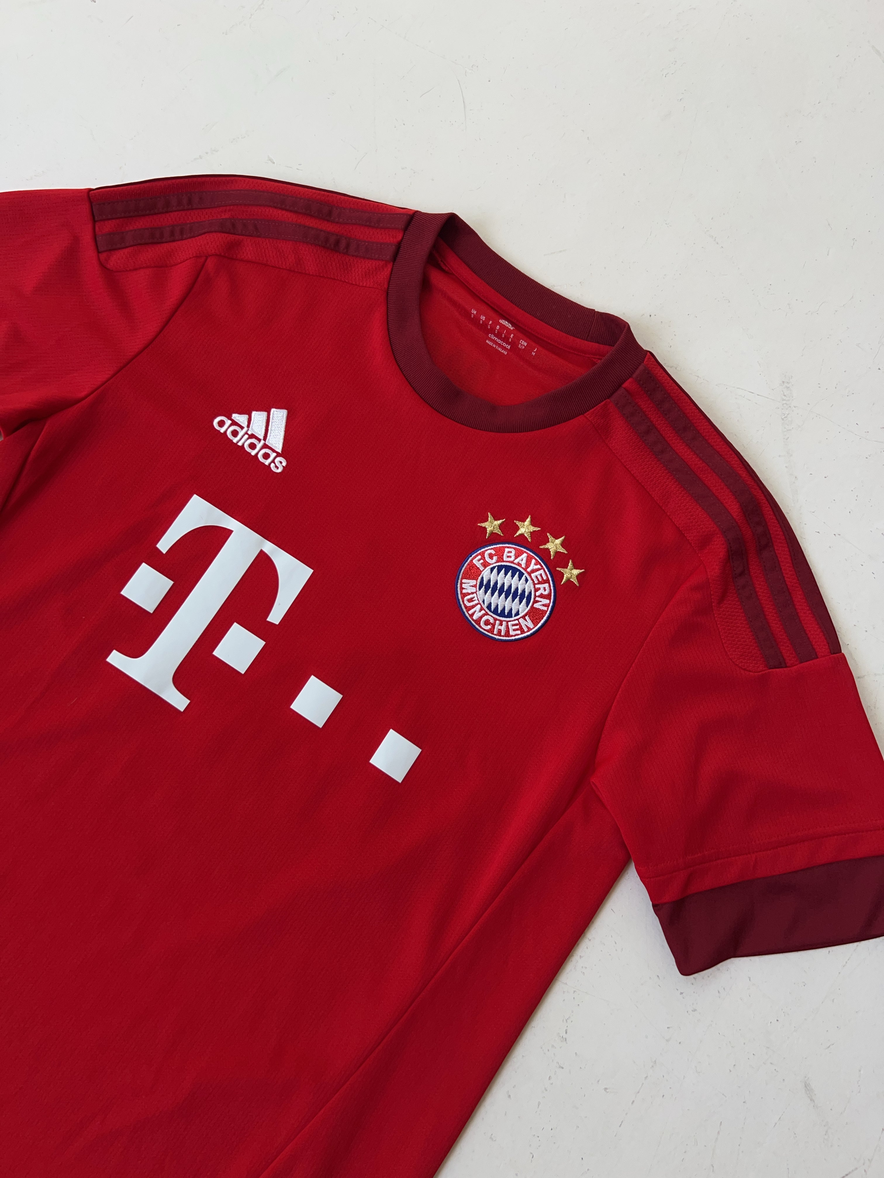 Vintage Adidas FC Bayern München 2015/16 Vidal Home Jersey (S)