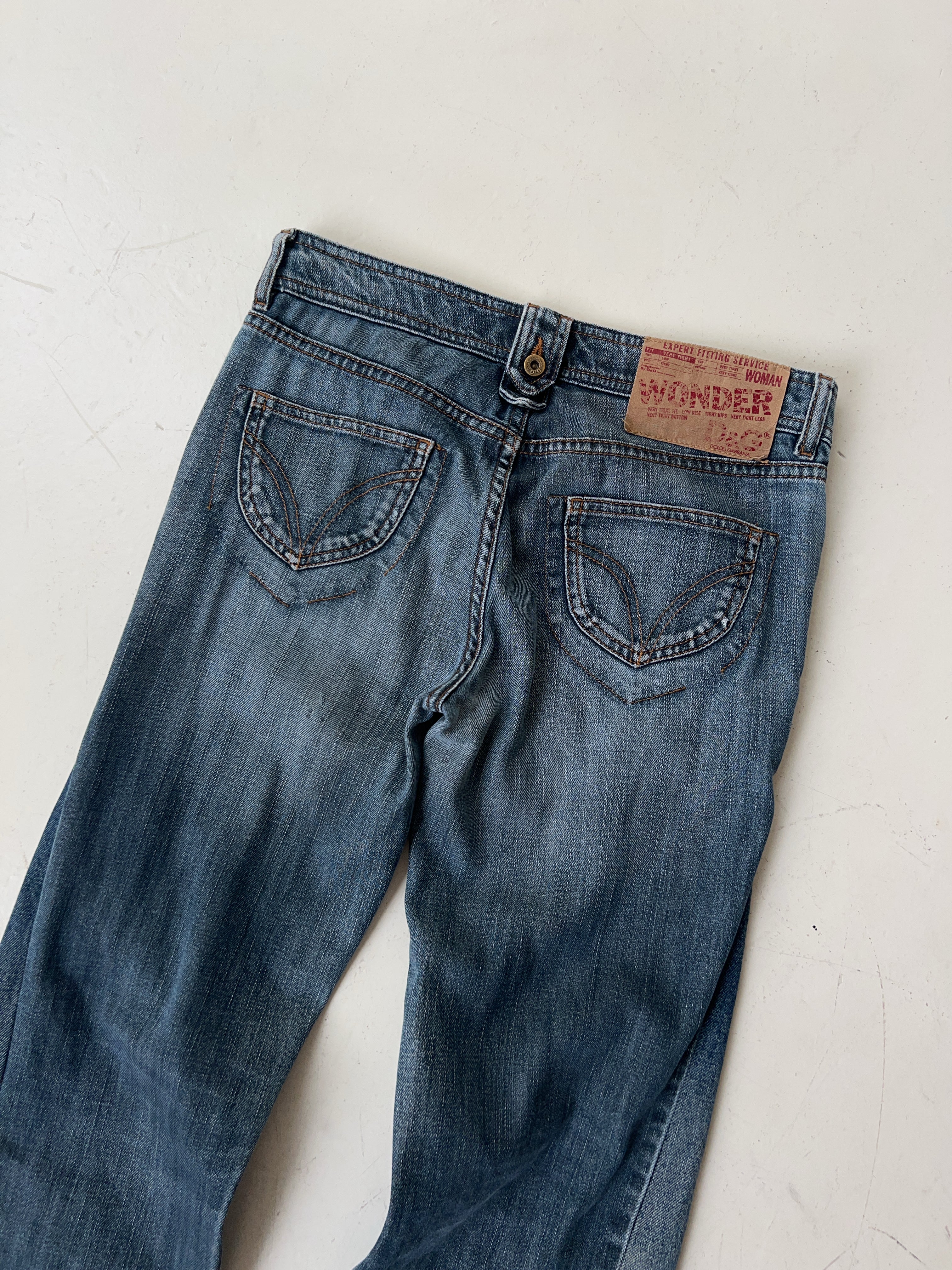 Vintage Dolce & Gabbana Midwaist Reworked Jeans (S)