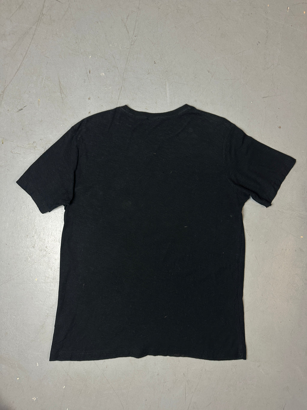 Produktbild von Vintage Black Printed & Studded Diesel T-Shirt von hinten