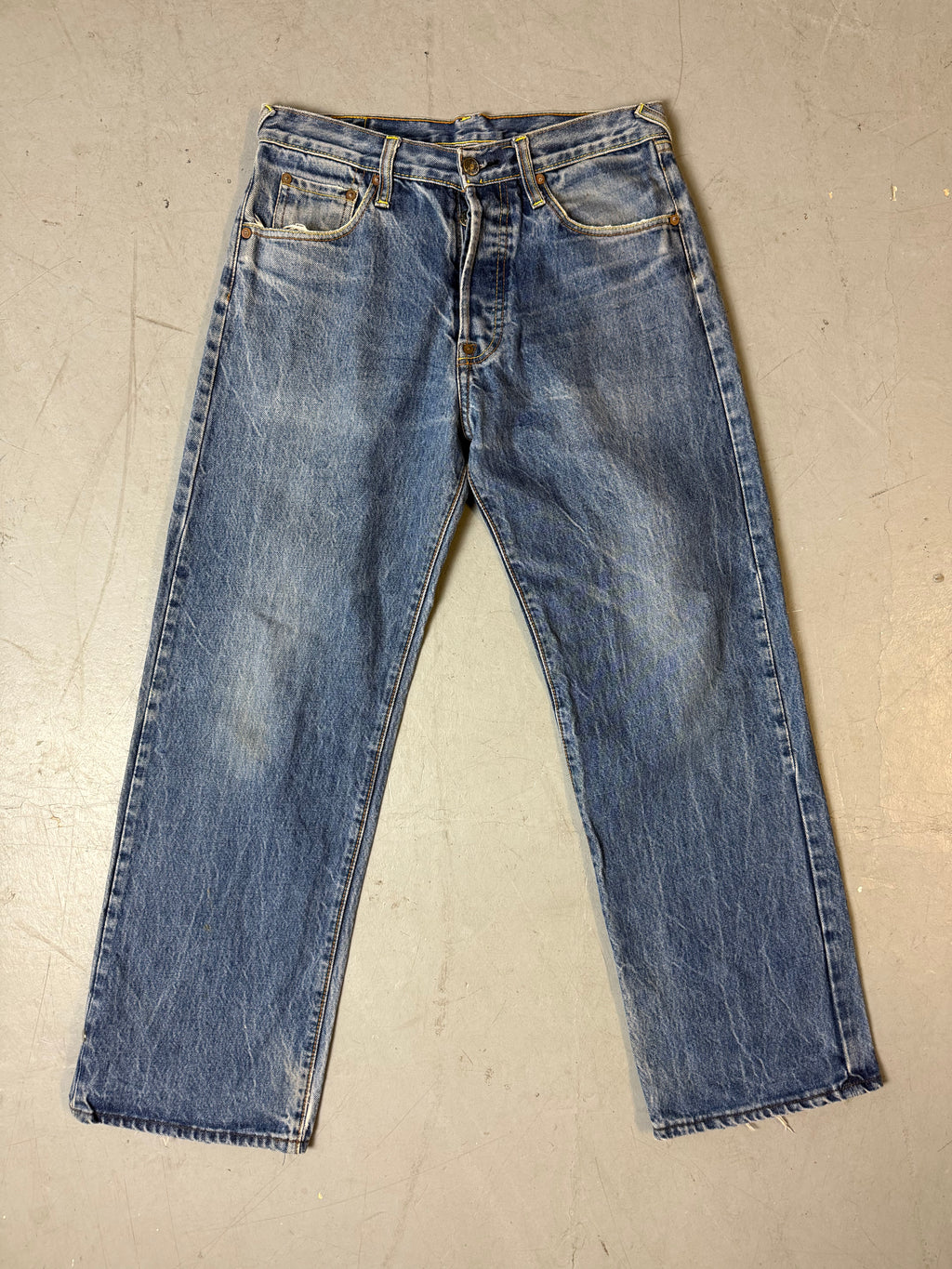 Vintage Evisu Wide Leg Jeans S/M