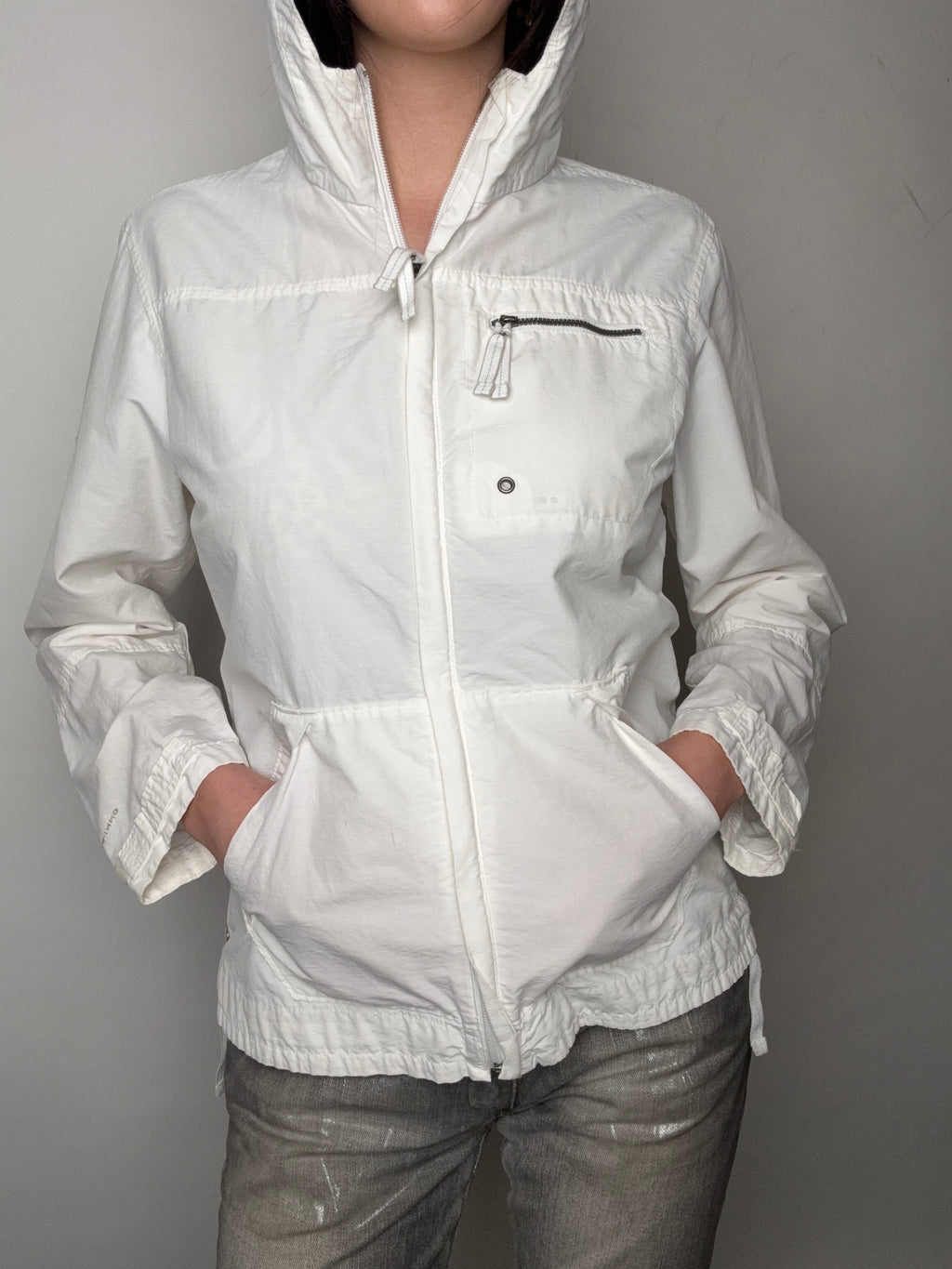 Vintage Columbia White Jacket S/M