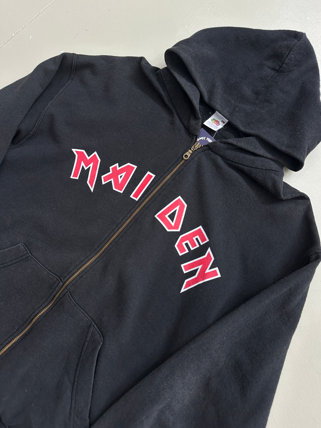 Vintage Iron Maiden Killers Merch Zipper XL