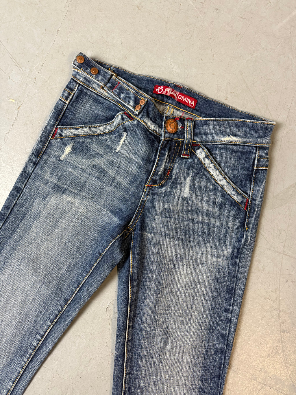 Vintage Fracomina Low Waist Bootcut Jeans XS